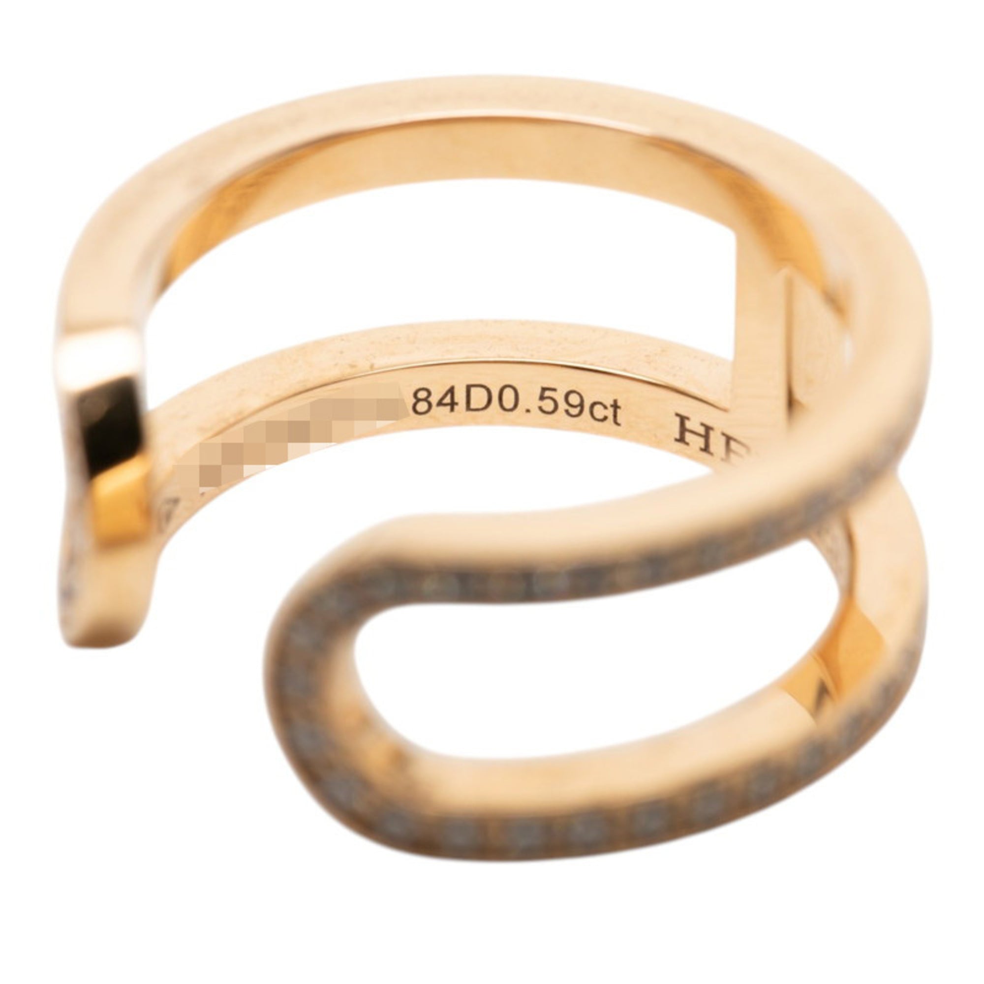 Hermes Yellow Gold (18K) Band Ring (Pre-Owned)