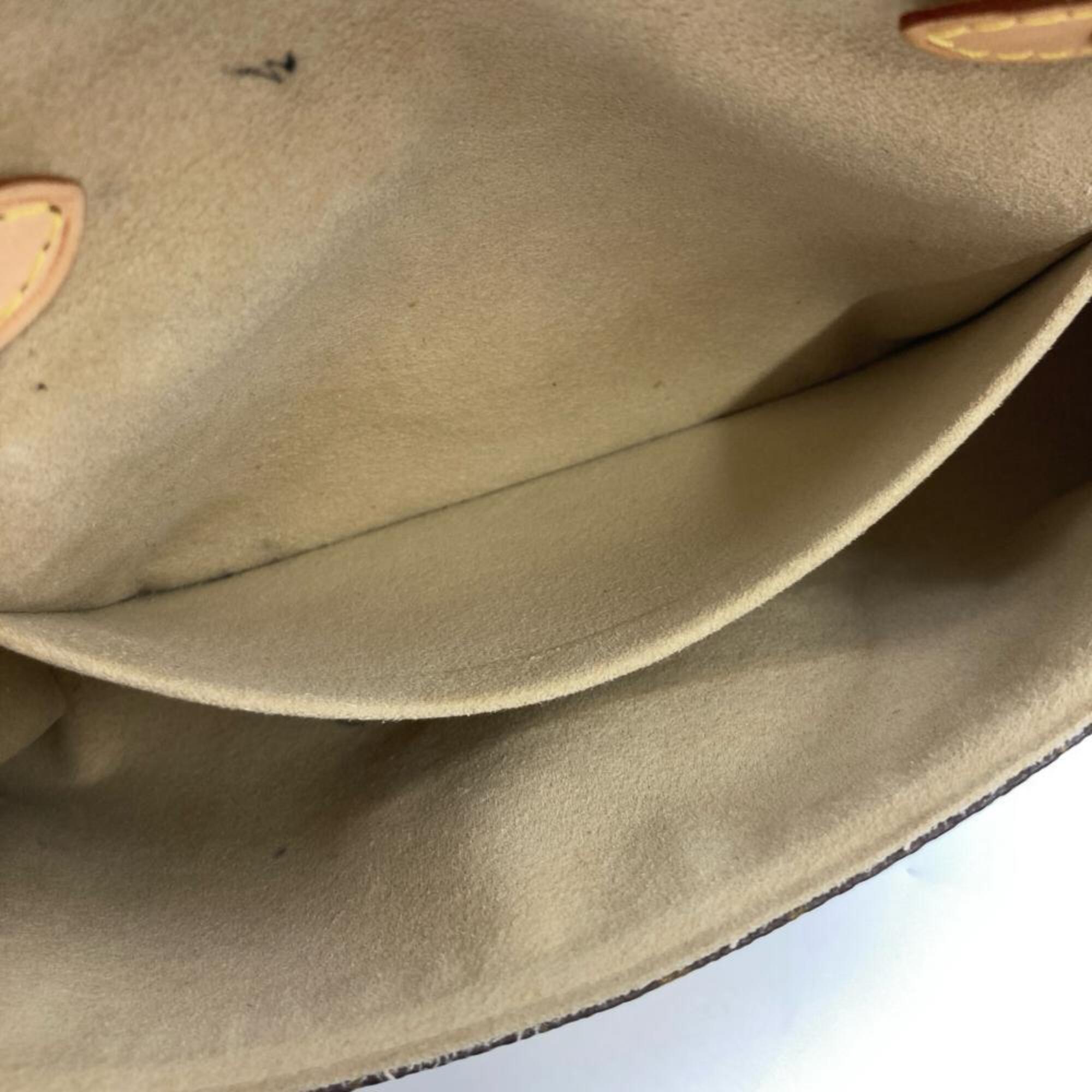 Louis Vuitton Brown Monogram Canvas Clutch Bag (Pre-Owned)