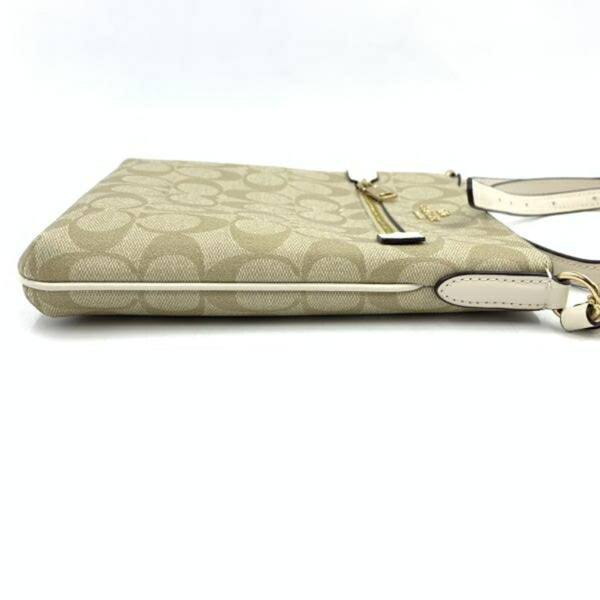 Coach Signature Khaki Shoulder Bag (Pre-Owned)