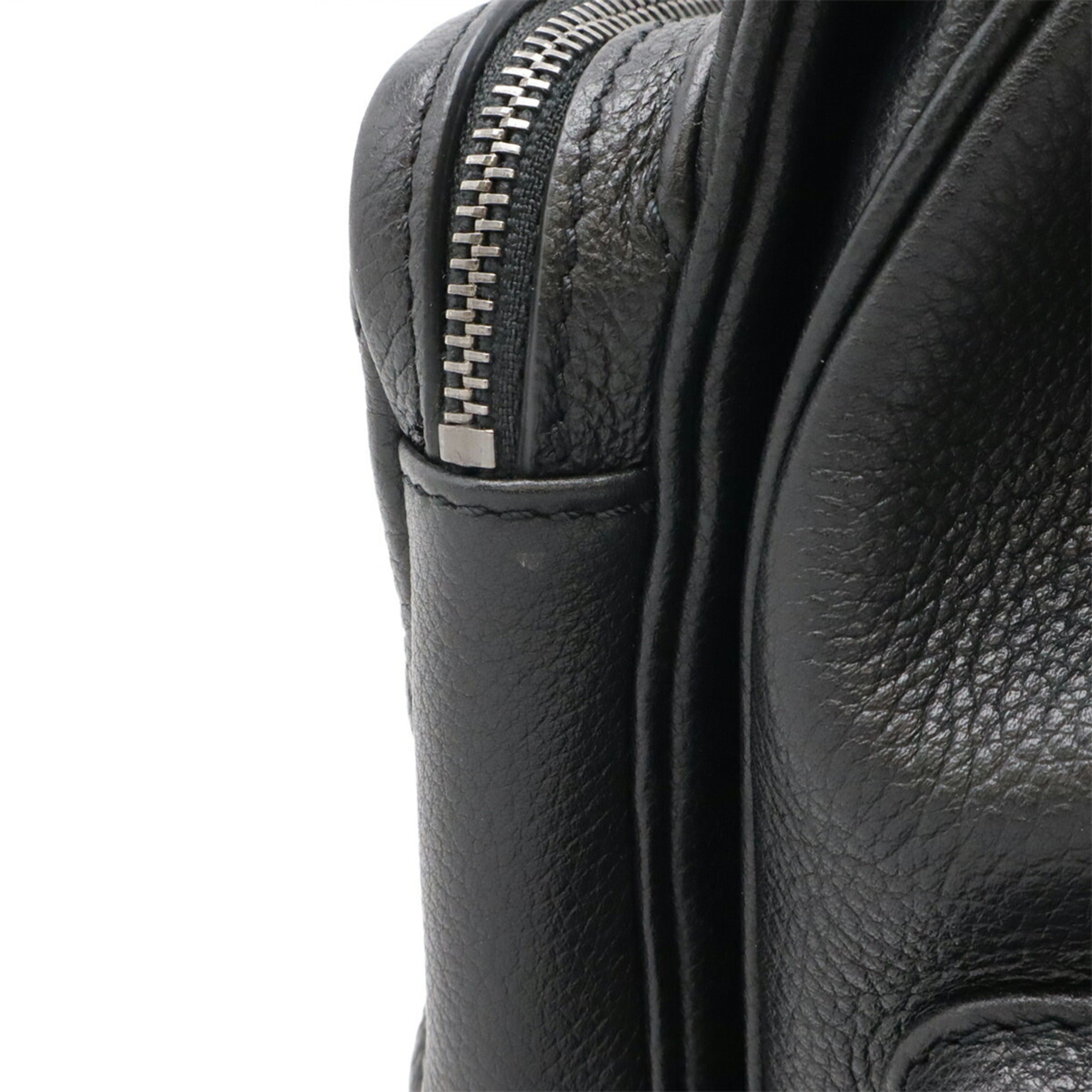 Chanel Black Leather Backpack (Pre-Owned)