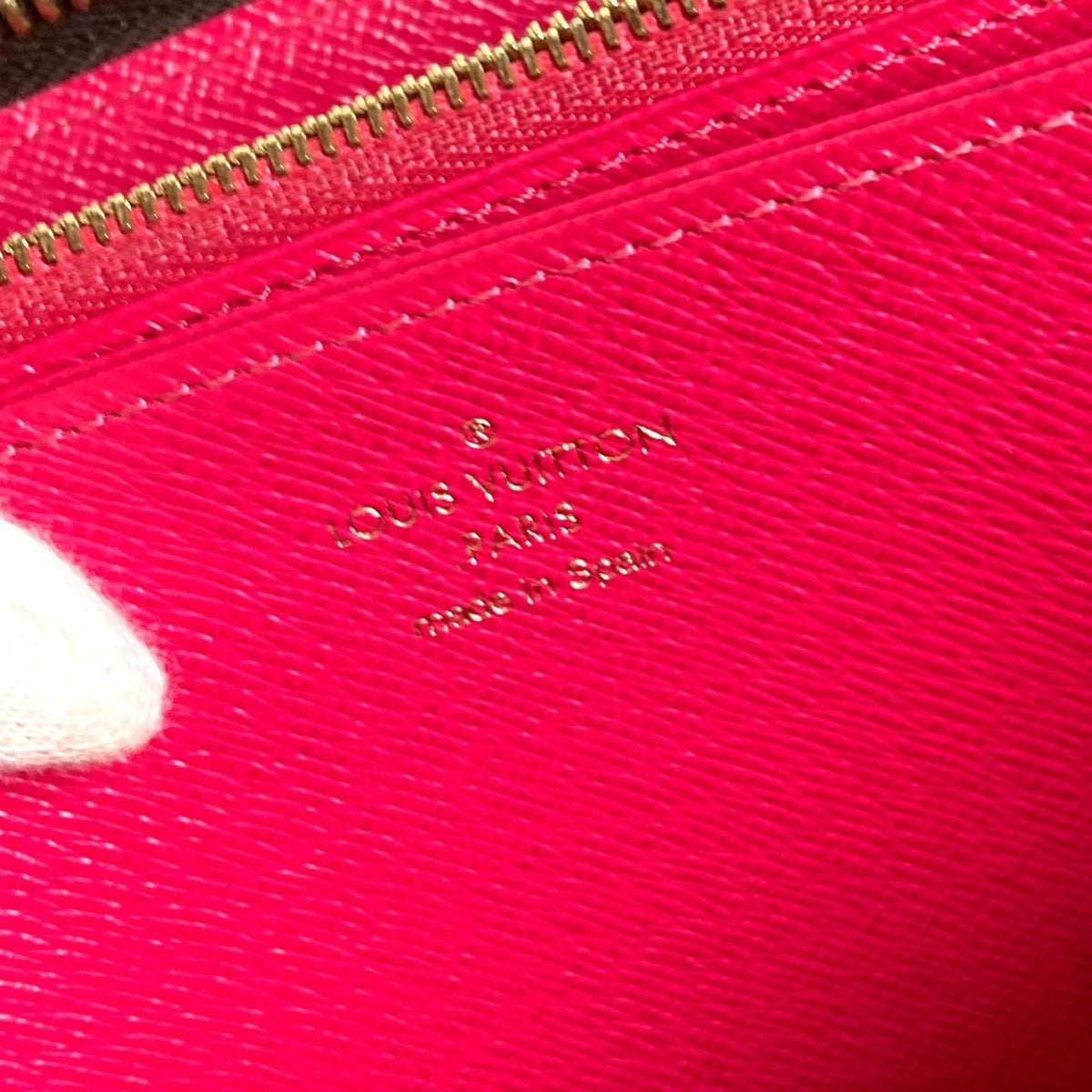 Louis Vuitton Monogram Bay Brown Pink Monogram Long Wallet (Bi-Fold) (Pre-Owned)
