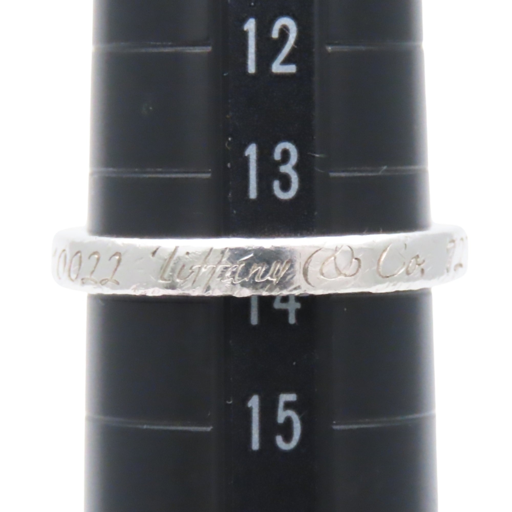 Tiffany Silver Silver 925 Band Ring (Pre-Owned)