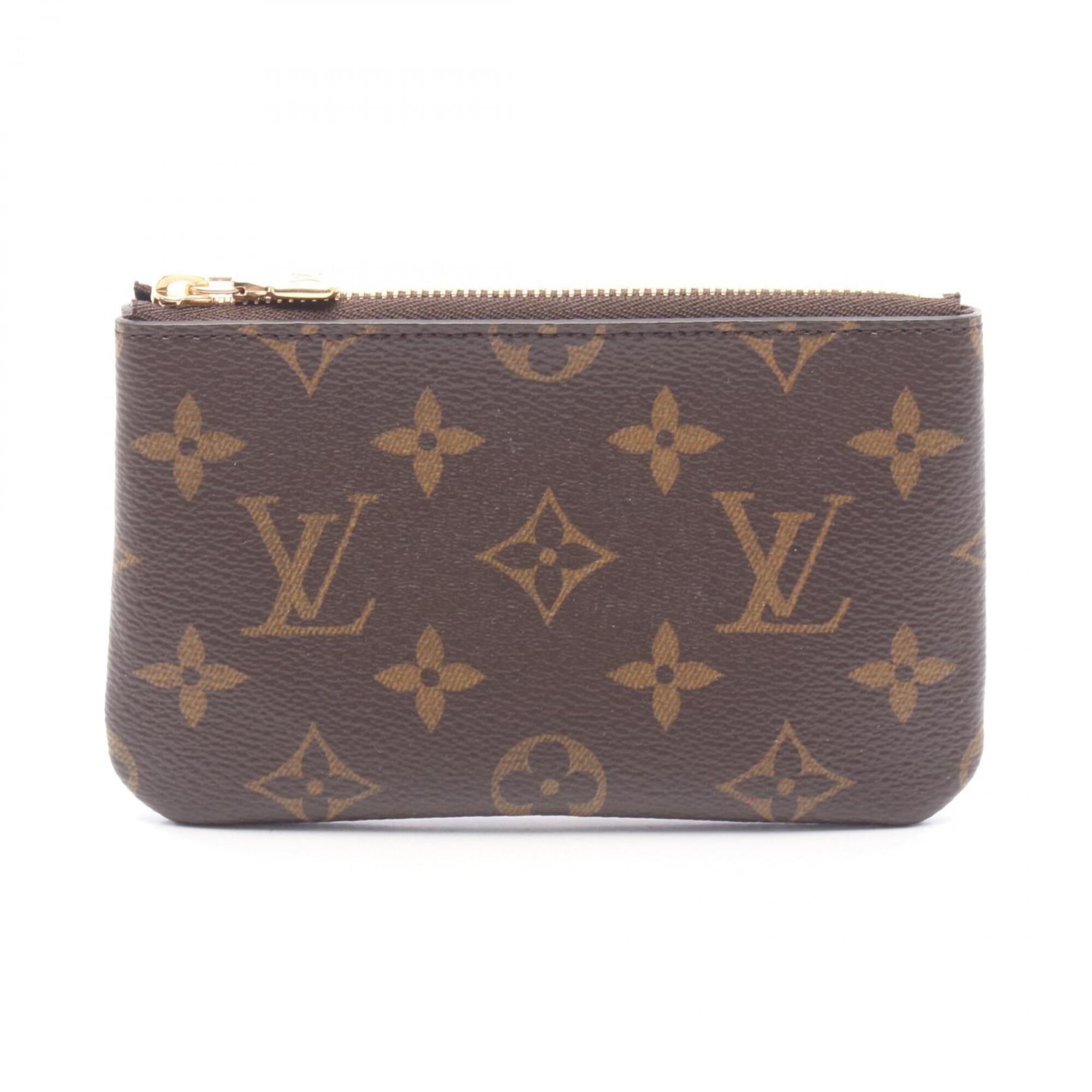 Louis Vuitton Brown Pvc Pochette (Pre-Owned)