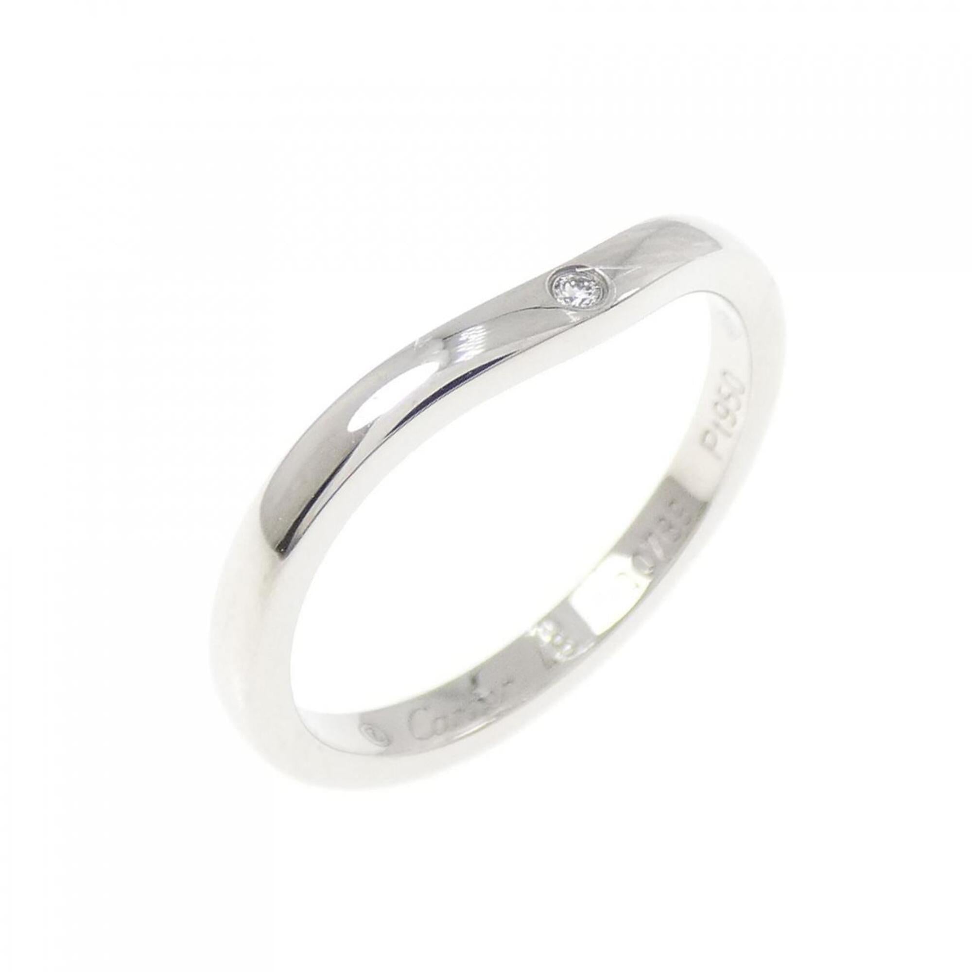 Cartier Platinum 950 Band Ring (Pre-Owned)