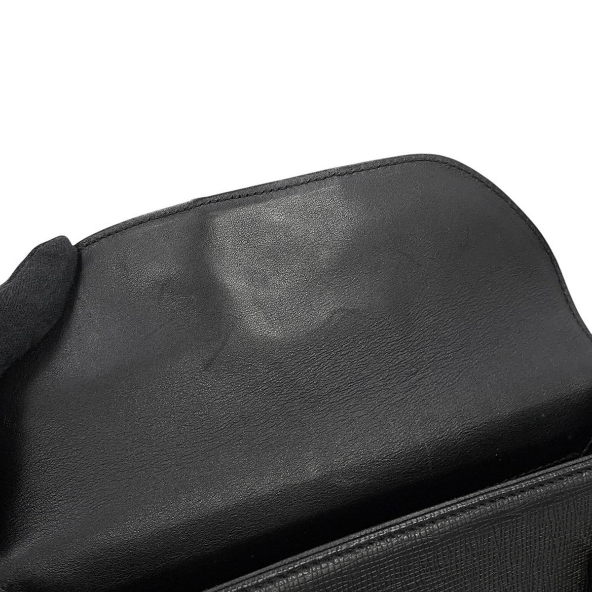 Mcm Black Leather Handbag (Pre-Owned)
