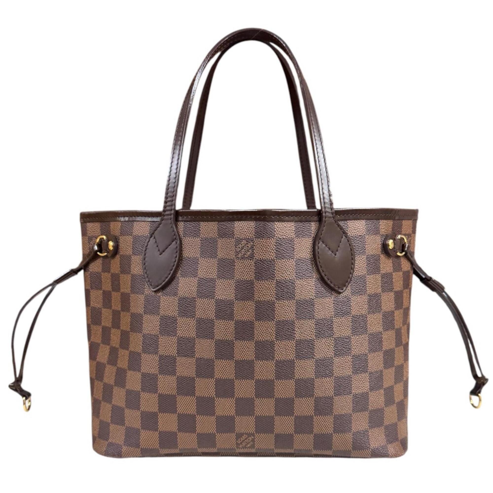 Louis Vuitton Damier Brown Damier Canvas Tote Bag (Pre-Owned)
