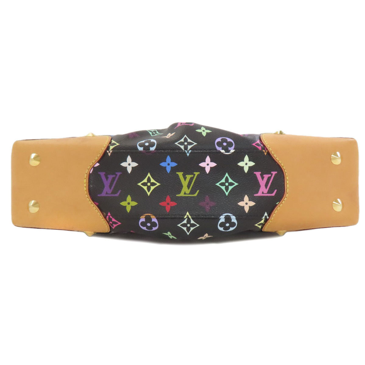 Louis Vuitton Black Monogram Multicolore Handbag (Pre-Owned)
