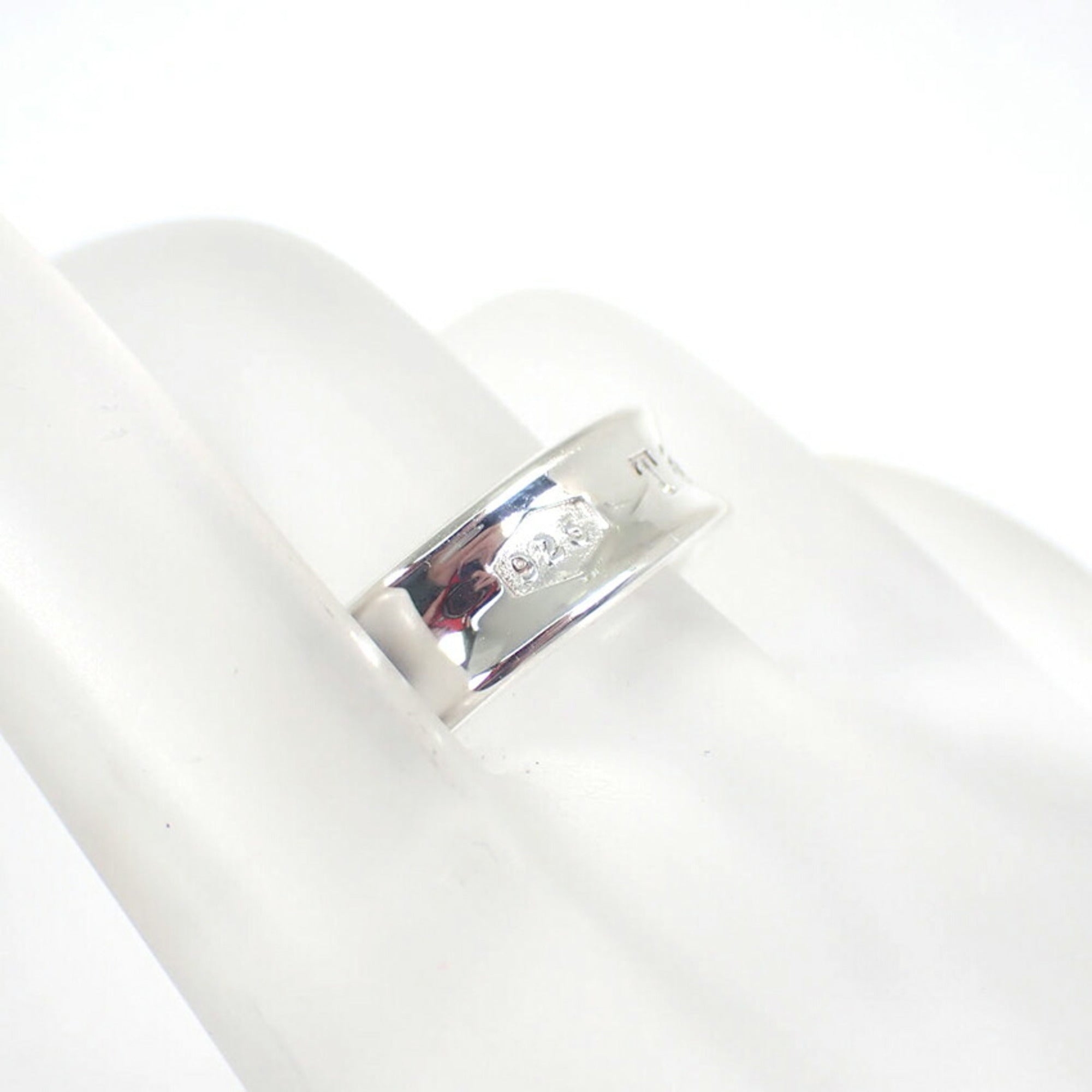 Tiffany Sterling Silver 925 Band Ring (Pre-Owned)