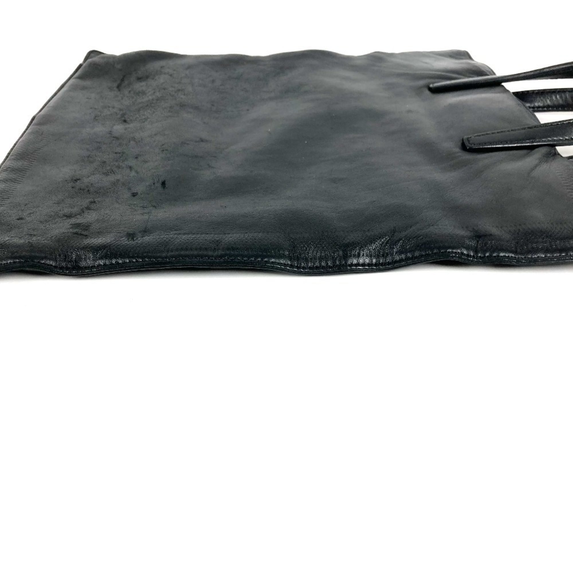 Loewe Black Leather Handbag (Pre-Owned)