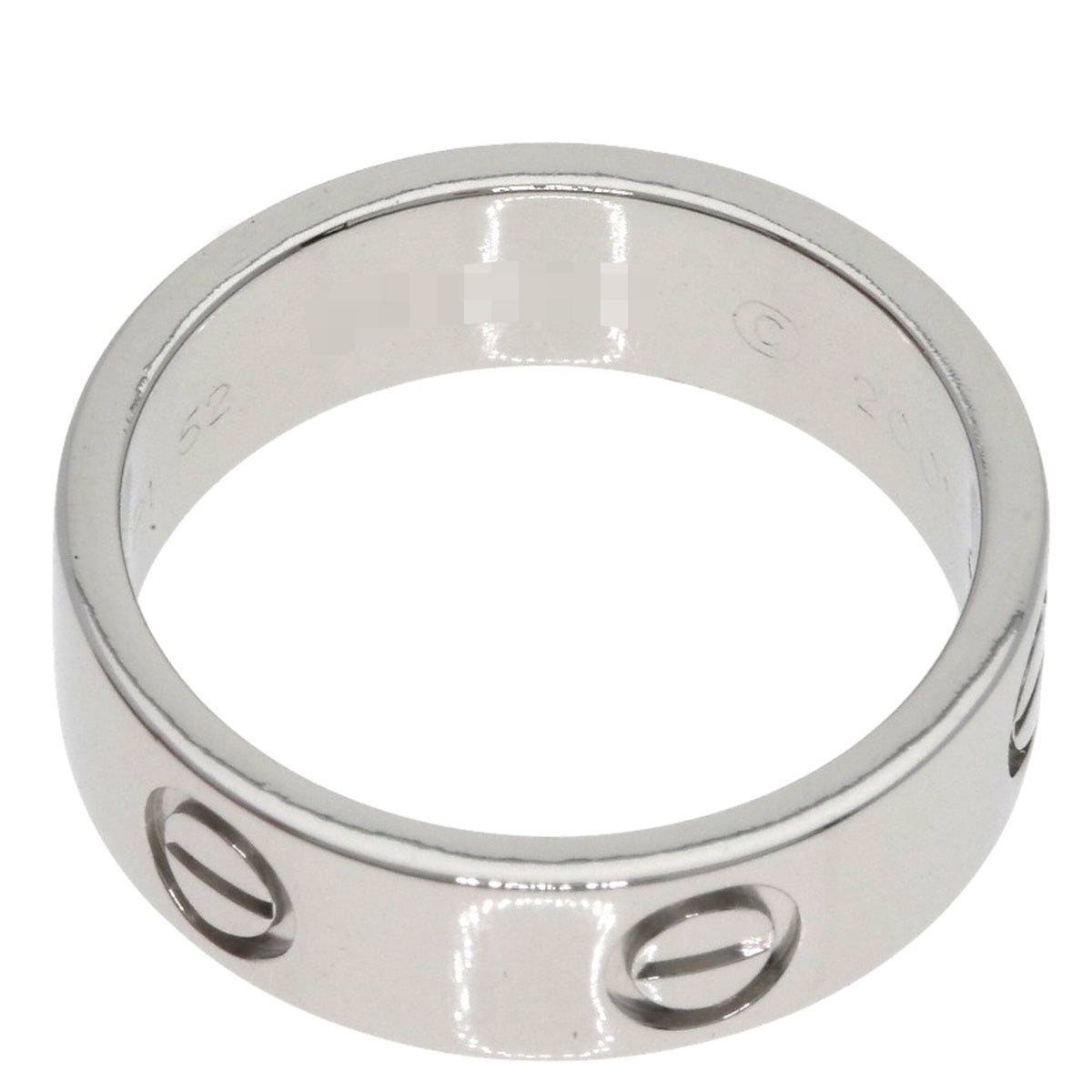 Cartier Love Platinum 950 Band Ring (Pre-Owned)