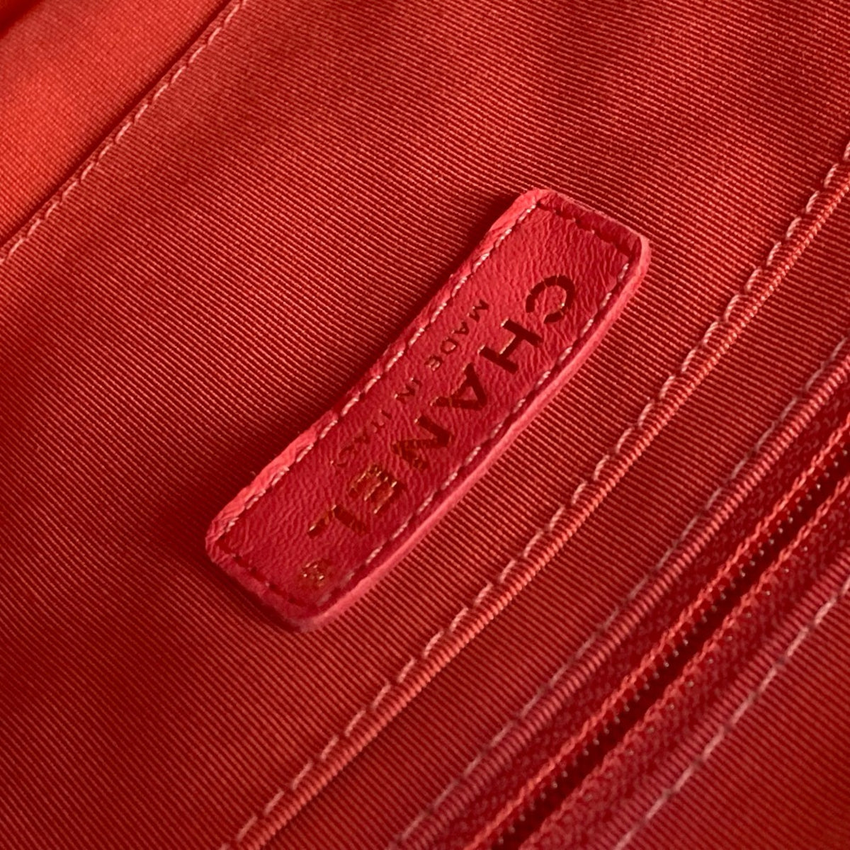 Chanel Pink Leather Backpack (Pre-Owned)