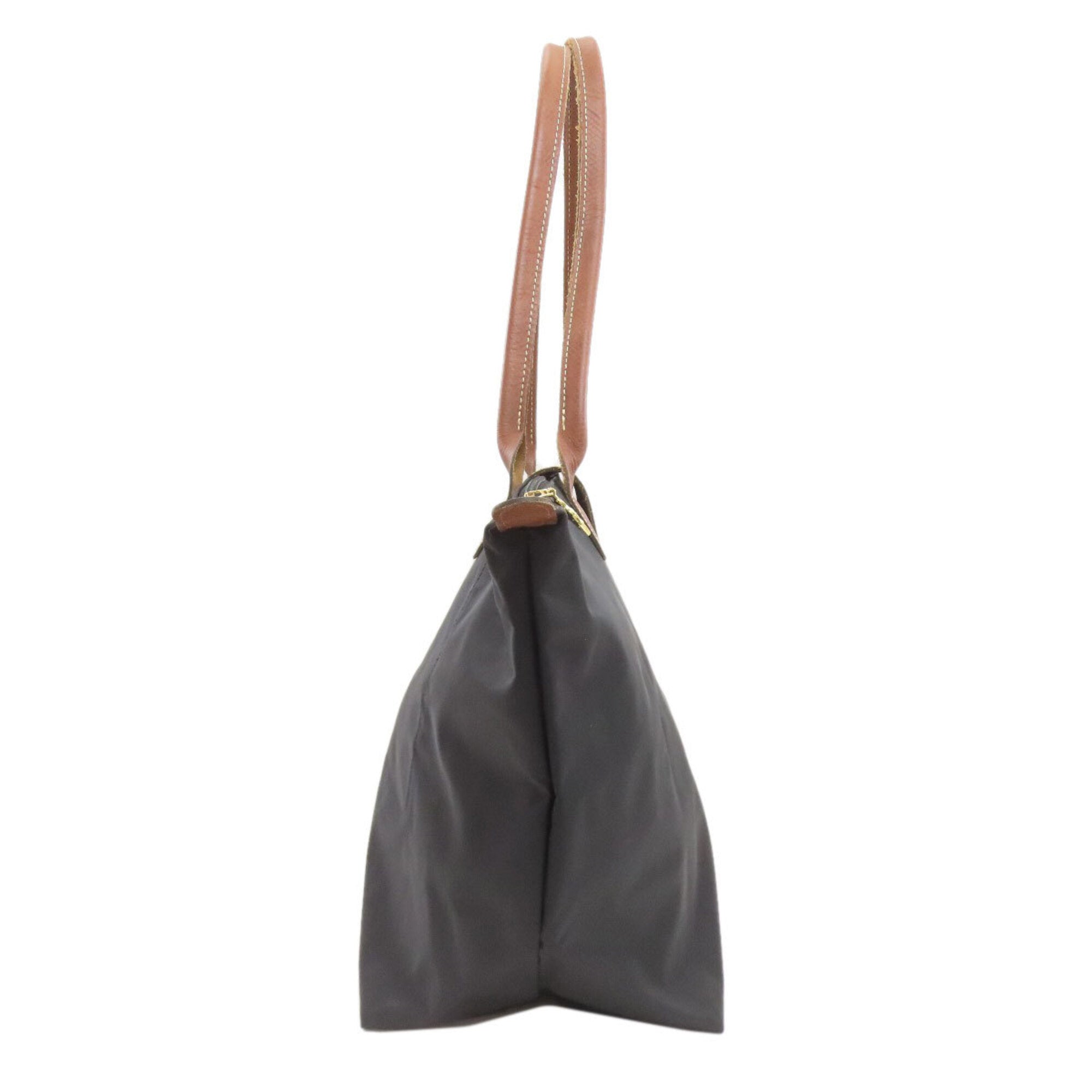 Longchamp Black Nylon Tote Bag (Pre-Owned)