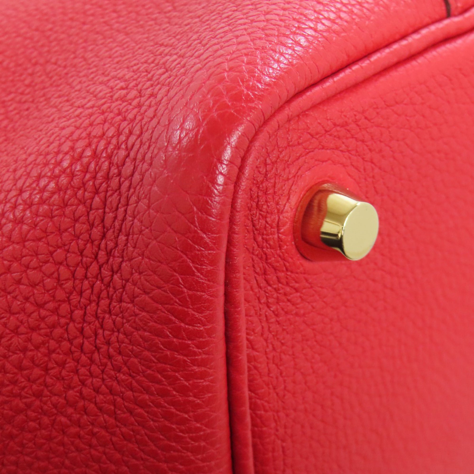 Hermes Vermilion Handbag (Pre-Owned)