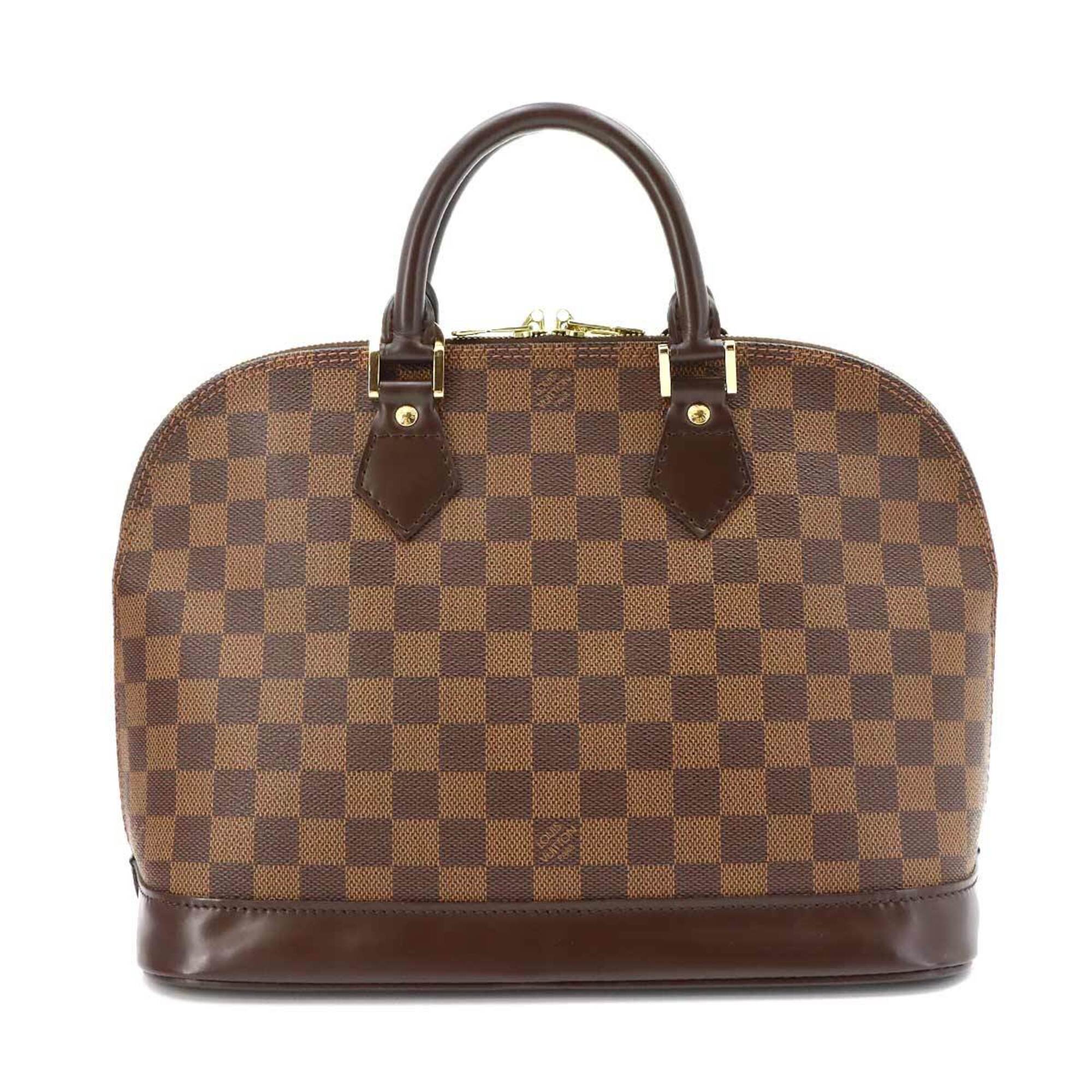 Louis Vuitton Ebene Damier Canvas Handbag (Pre-Owned)