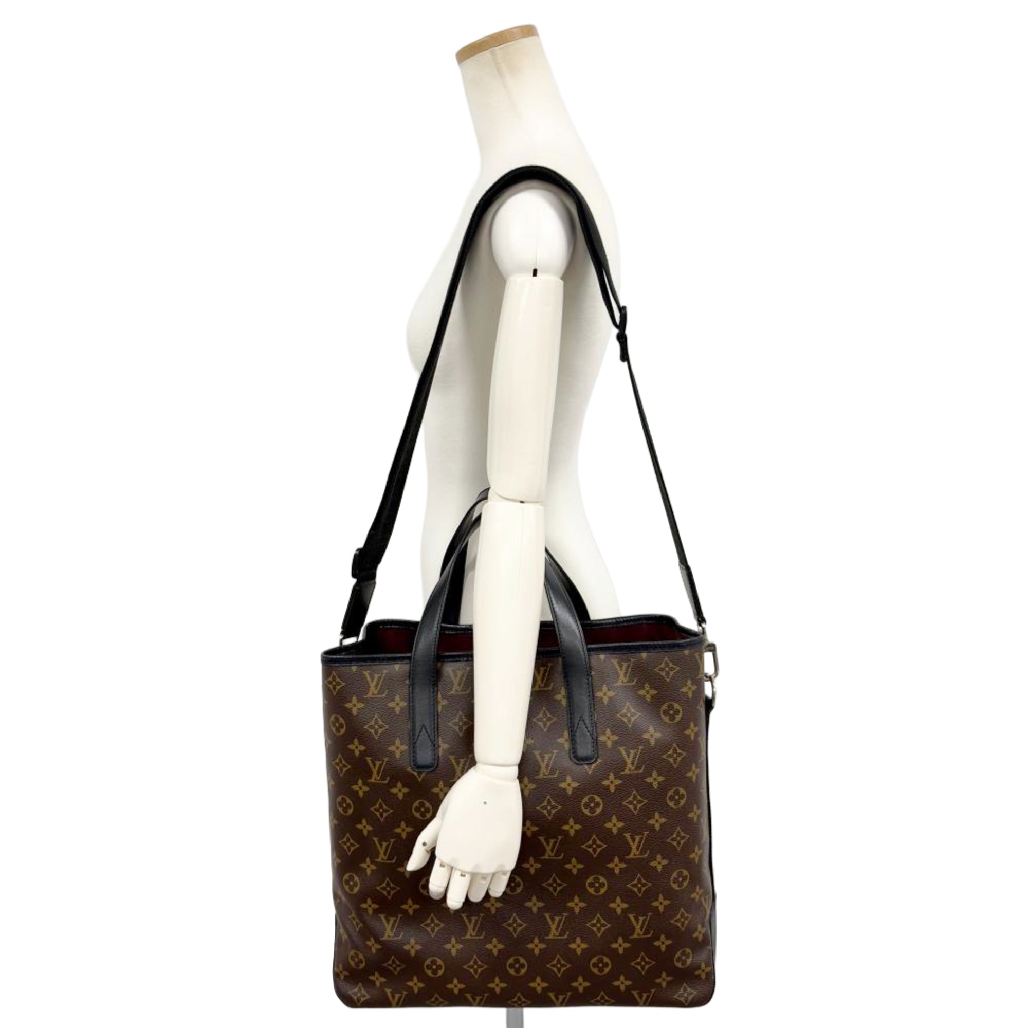 Louis Vuitton Brown Monogram Macassar Monogram Tote Bag (Pre-Owned)