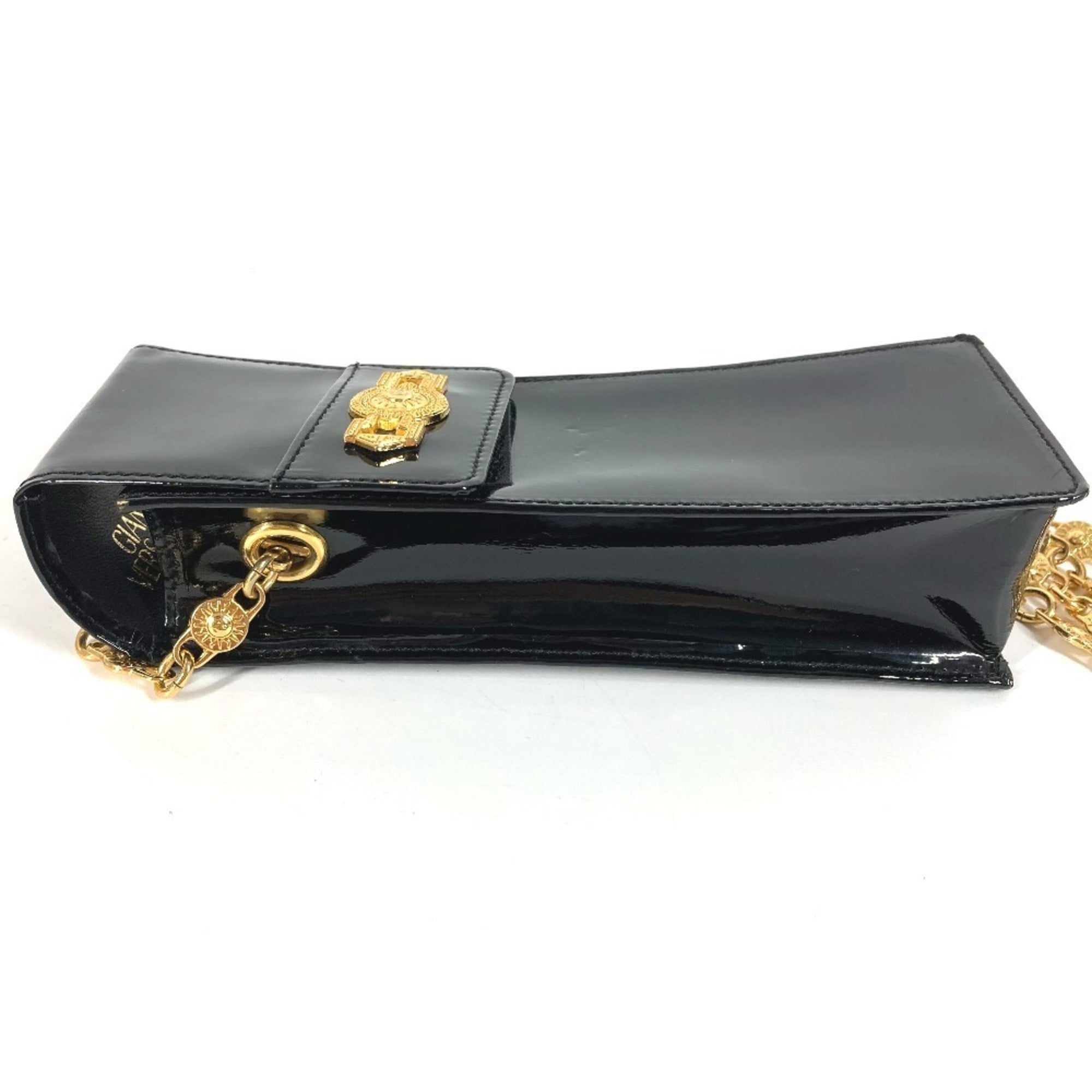 Versace Black Pochette Shoulder Bag (Pre-Owned)