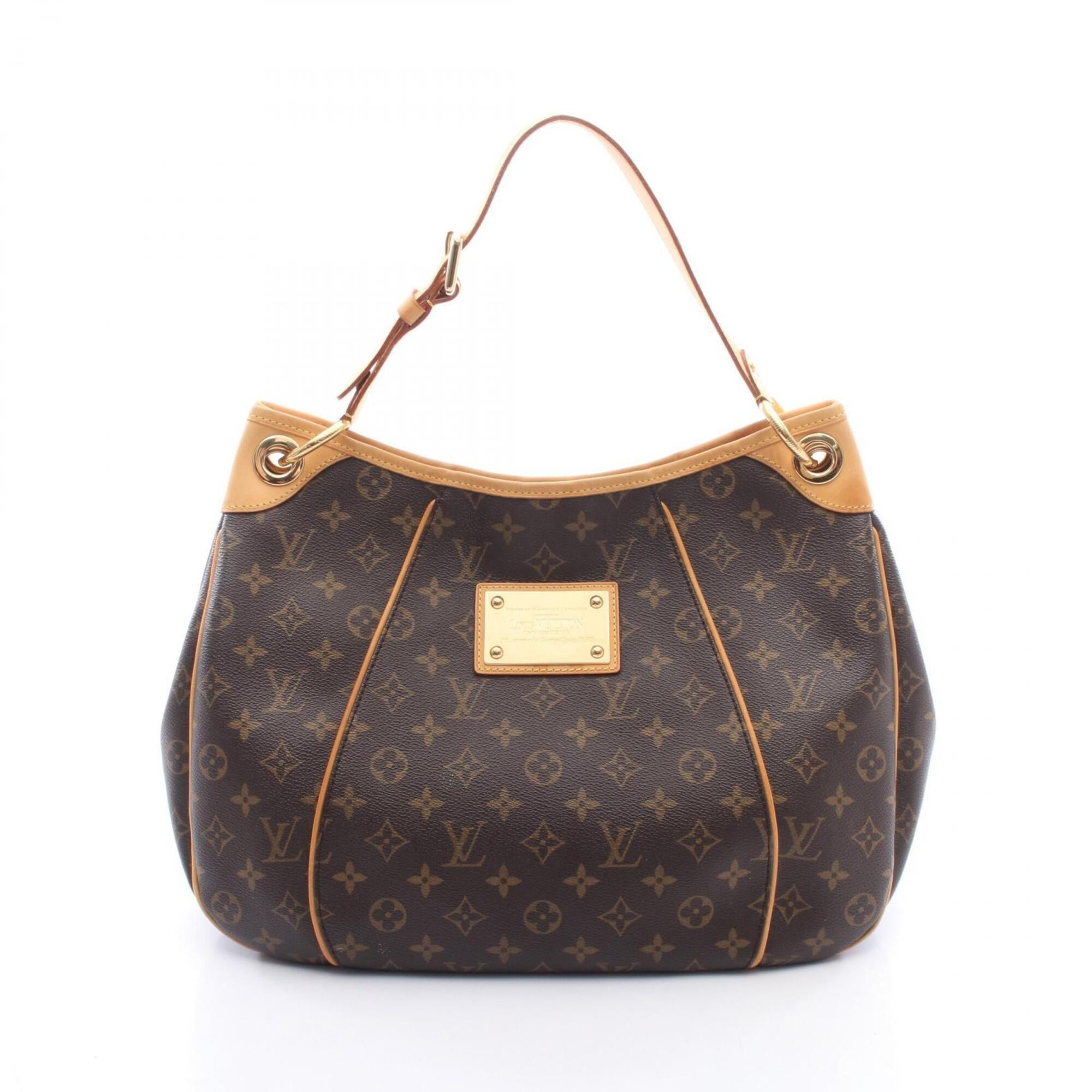 Louis Vuitton Brown Coated Canvas Pvc Monogram Leather Handbag Shoulder Bag (Pre-Owned)