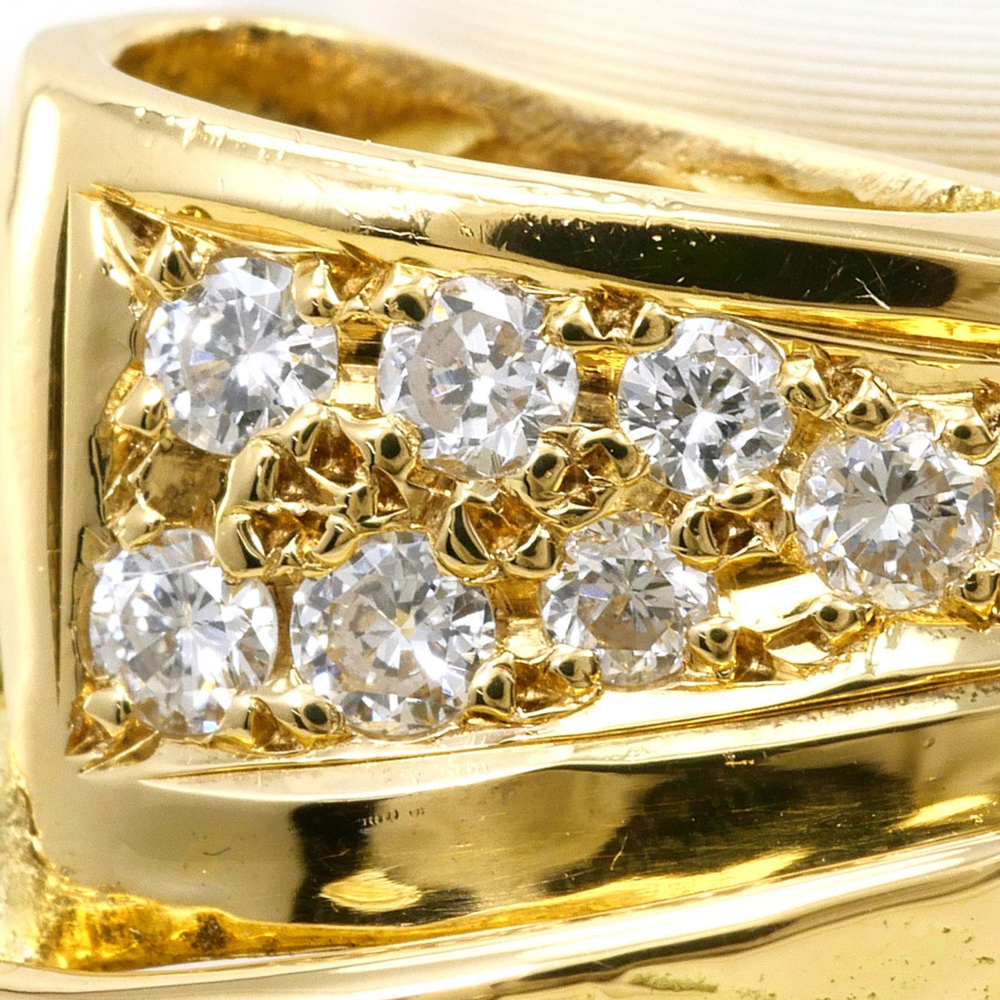 Unbranded Platinum Yellow Gold Yellow Gold (18K) Platinum 900 Band Ring (Pre-Owned)