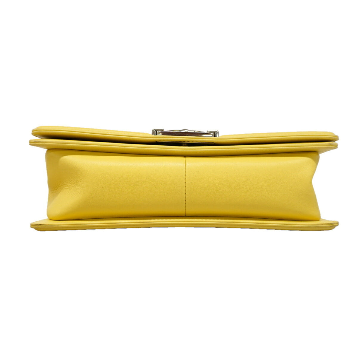 Chanel Yellow Leather Shoulder Bag (Pre-Owned)