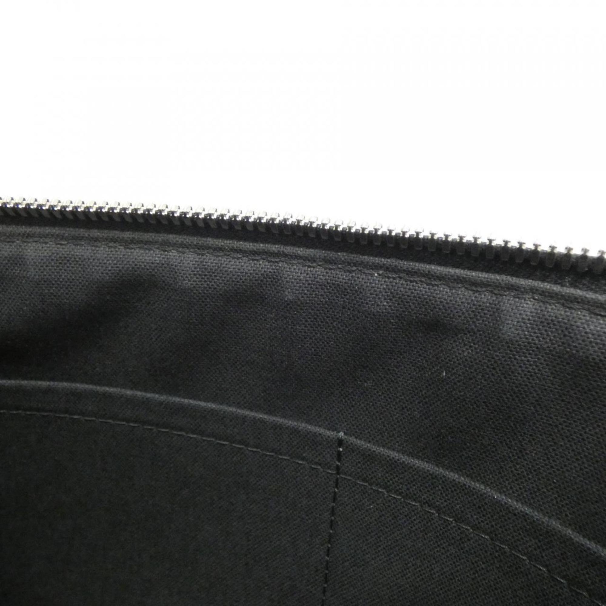 Louis Vuitton Dark Gray Graphite Coated Canvas Shoulder Bag (Pre-Owned)