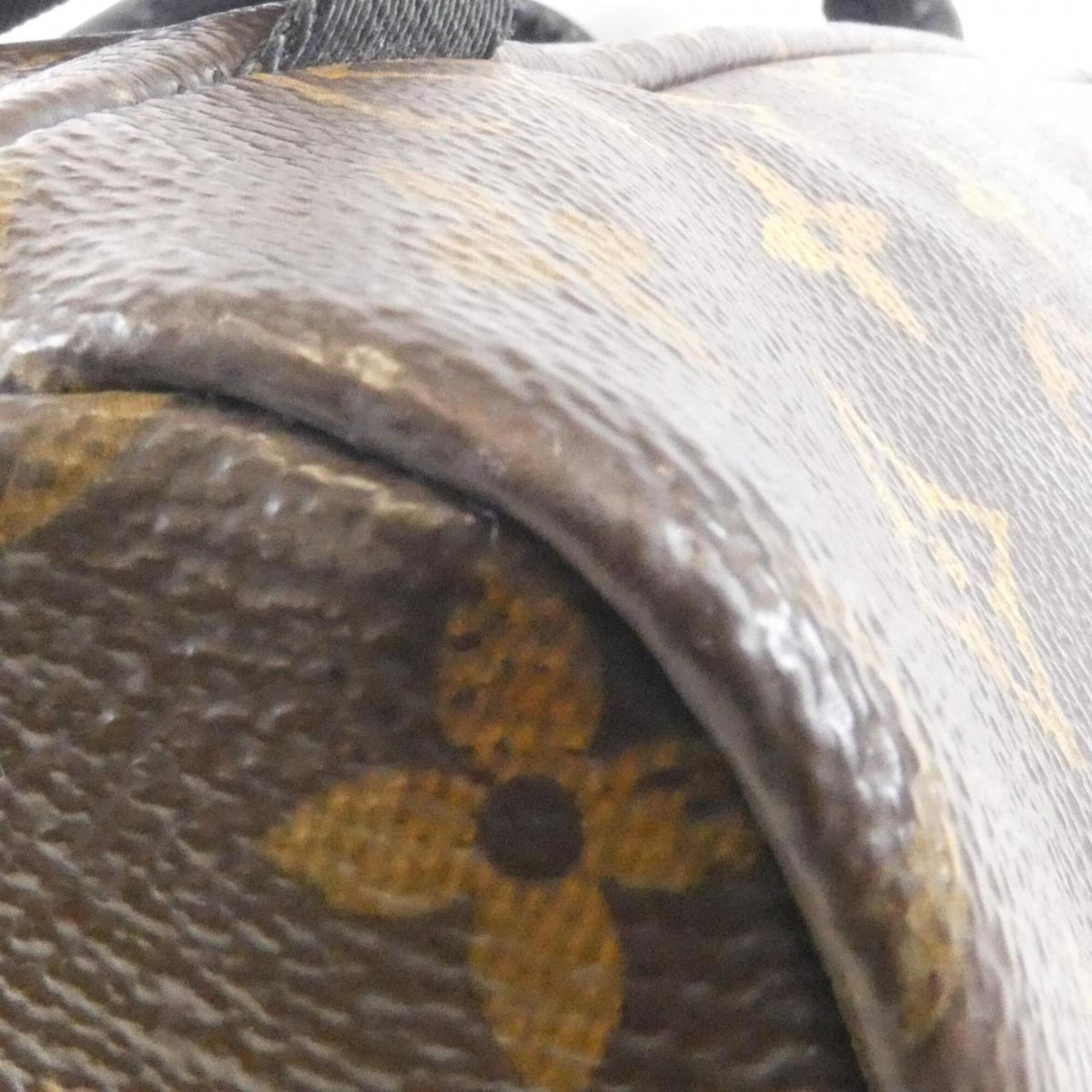 Louis Vuitton Marron Coated Canvas Backpack (Pre-Owned)