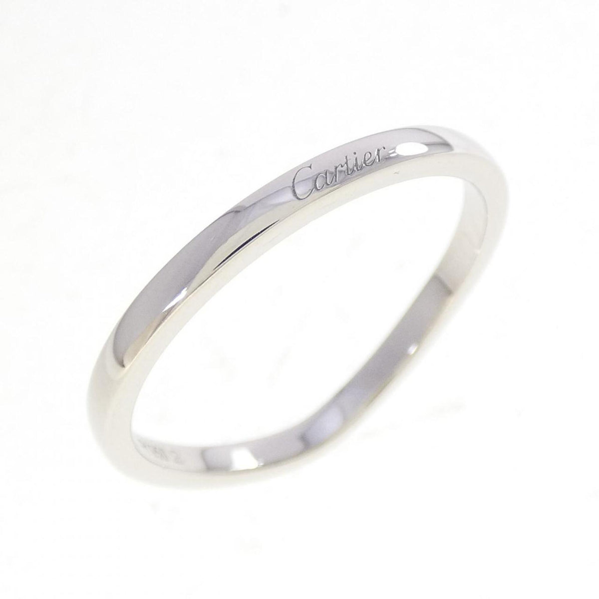 Cartier Platinum 950 Band Ring (Pre-Owned)