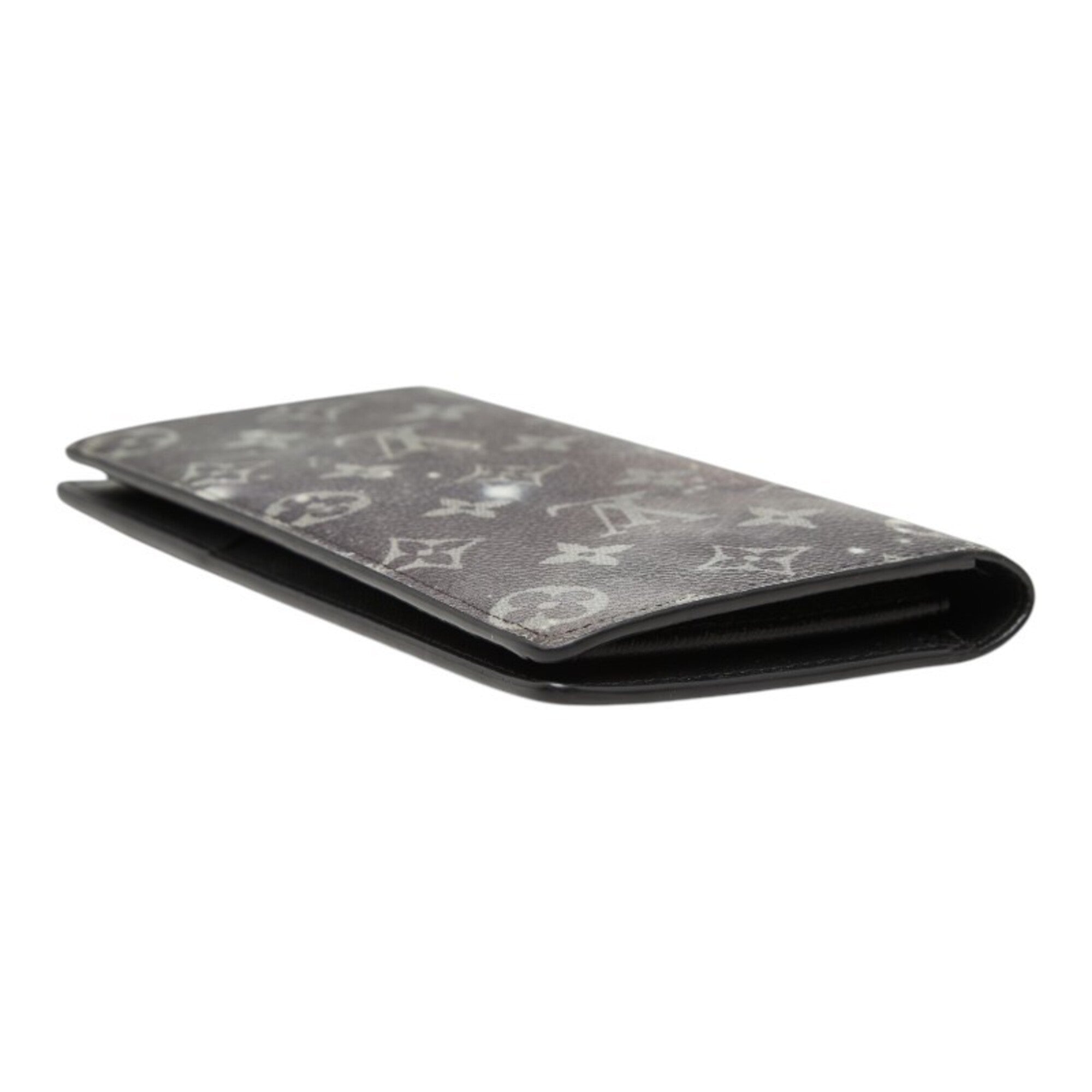Louis Vuitton Black Gray Purple Monogram Pvc Leather Coin Purse/Coin Case (Pre-Owned)