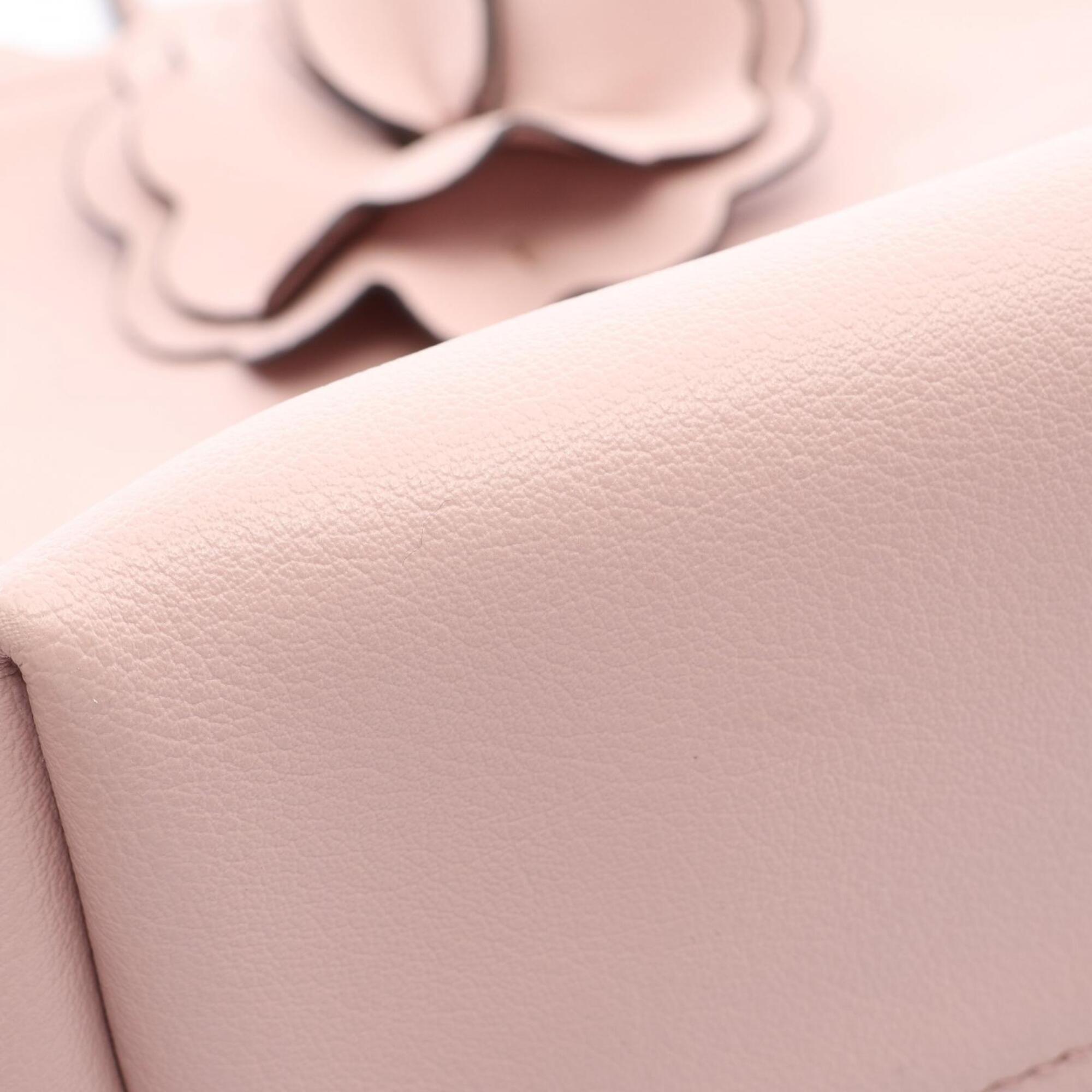 Miu Miu Pink Leather Handbag Pouch Tote Bag (Pre-Owned)