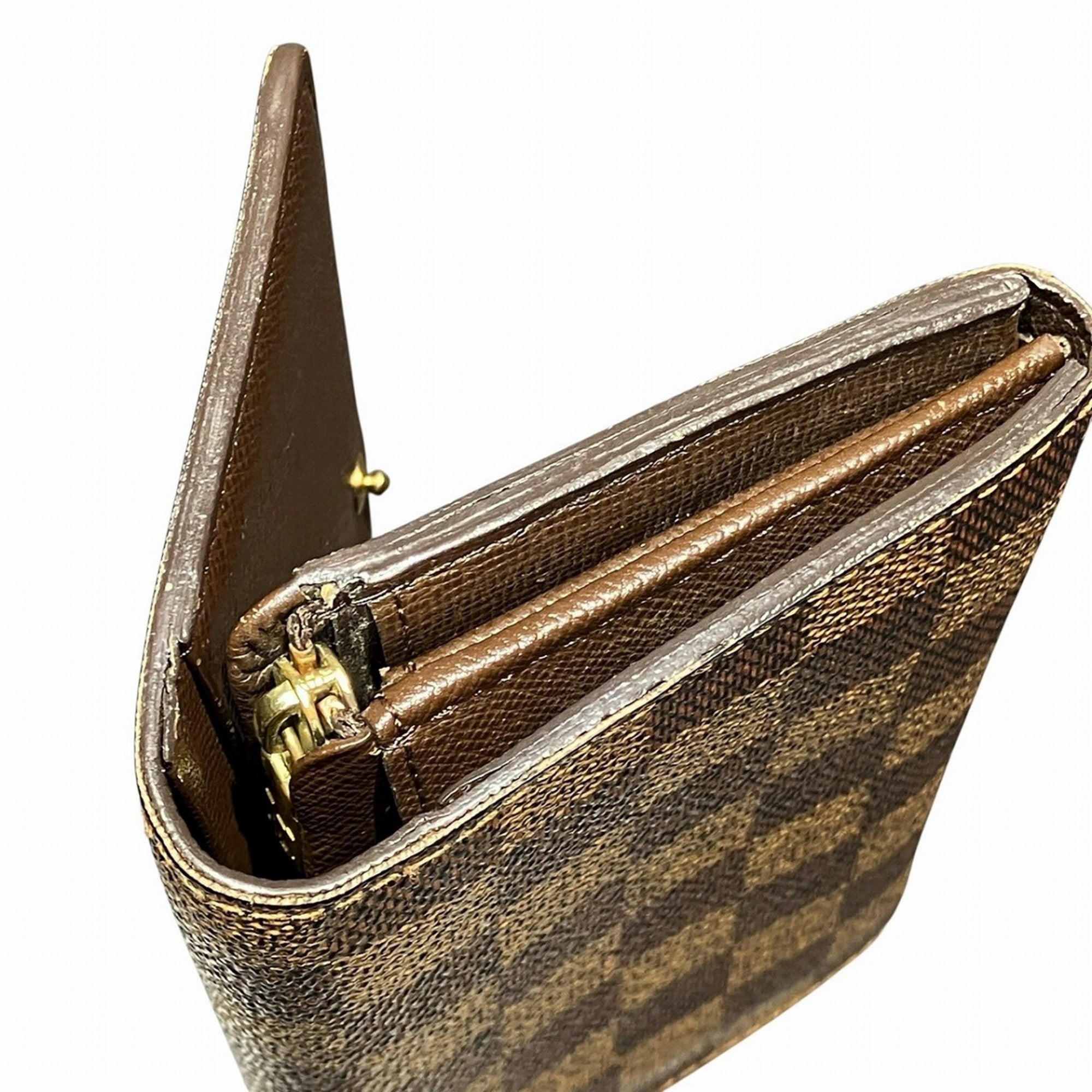 Louis Vuitton Damier Damier Canvas Wallet (Bi-Fold) (Pre-Owned)