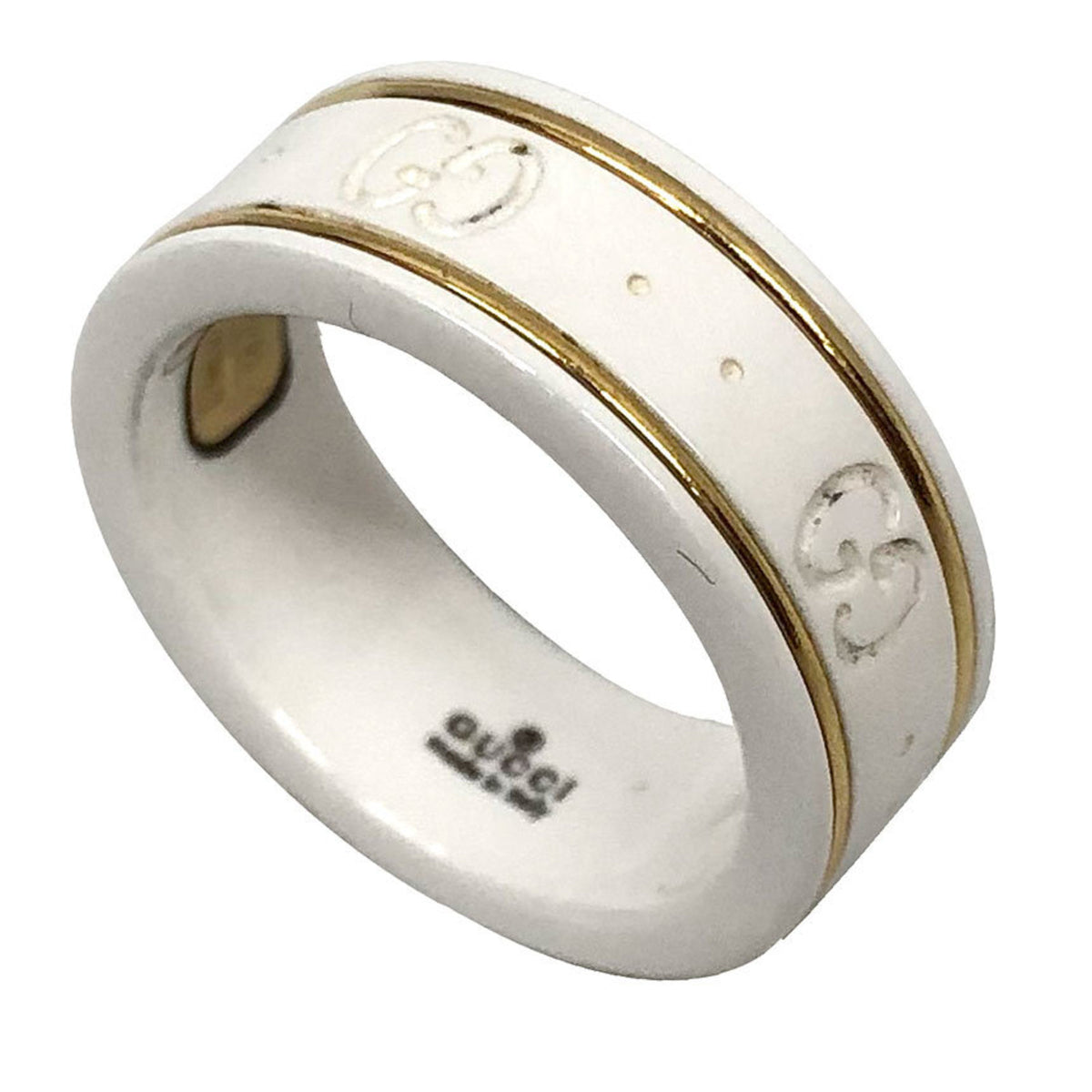 Gucci Yellow Gold Band Ring (Pre-Owned)