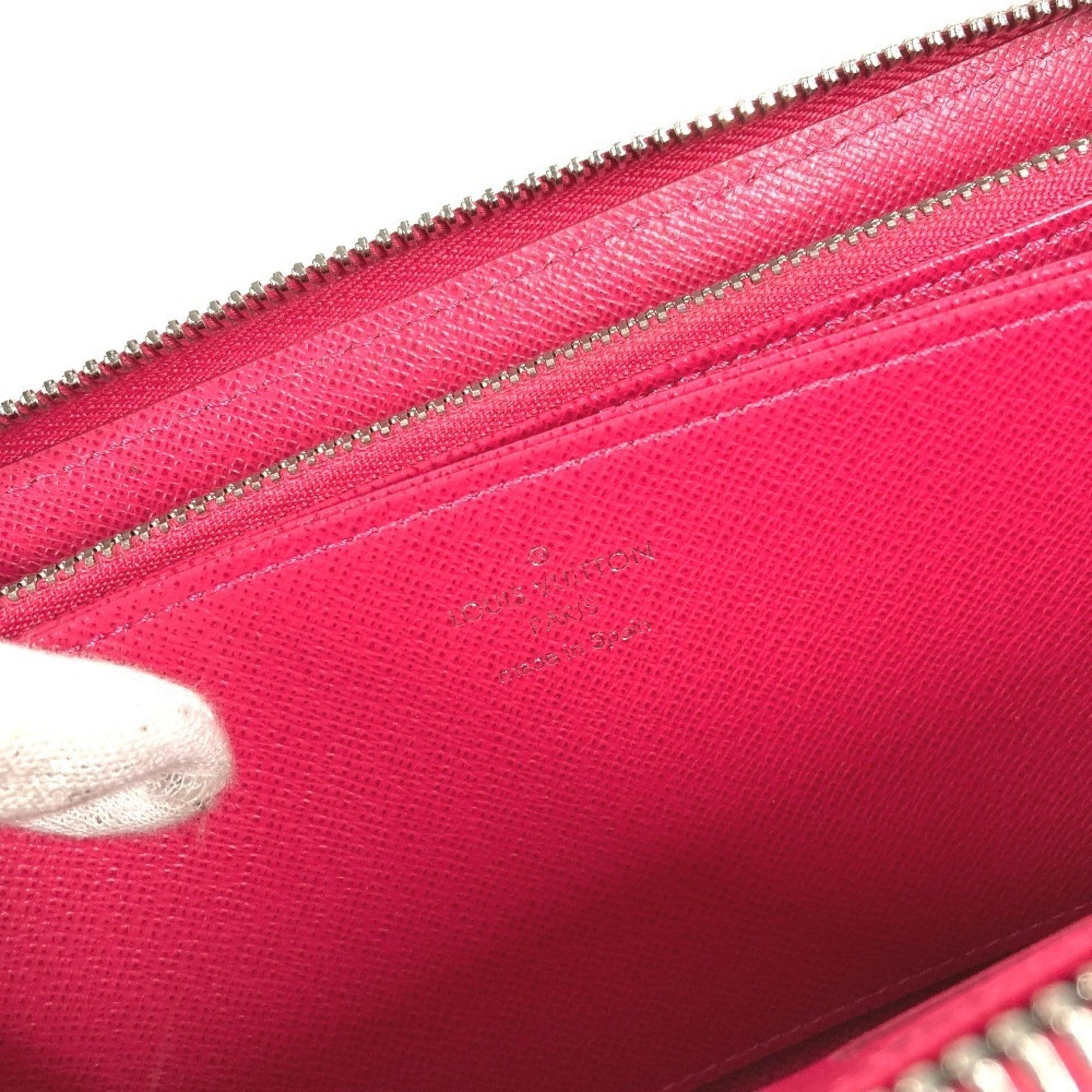 Louis Vuitton Epi Pink Epi Leather Long Wallet (Bi-Fold) (Pre-Owned)