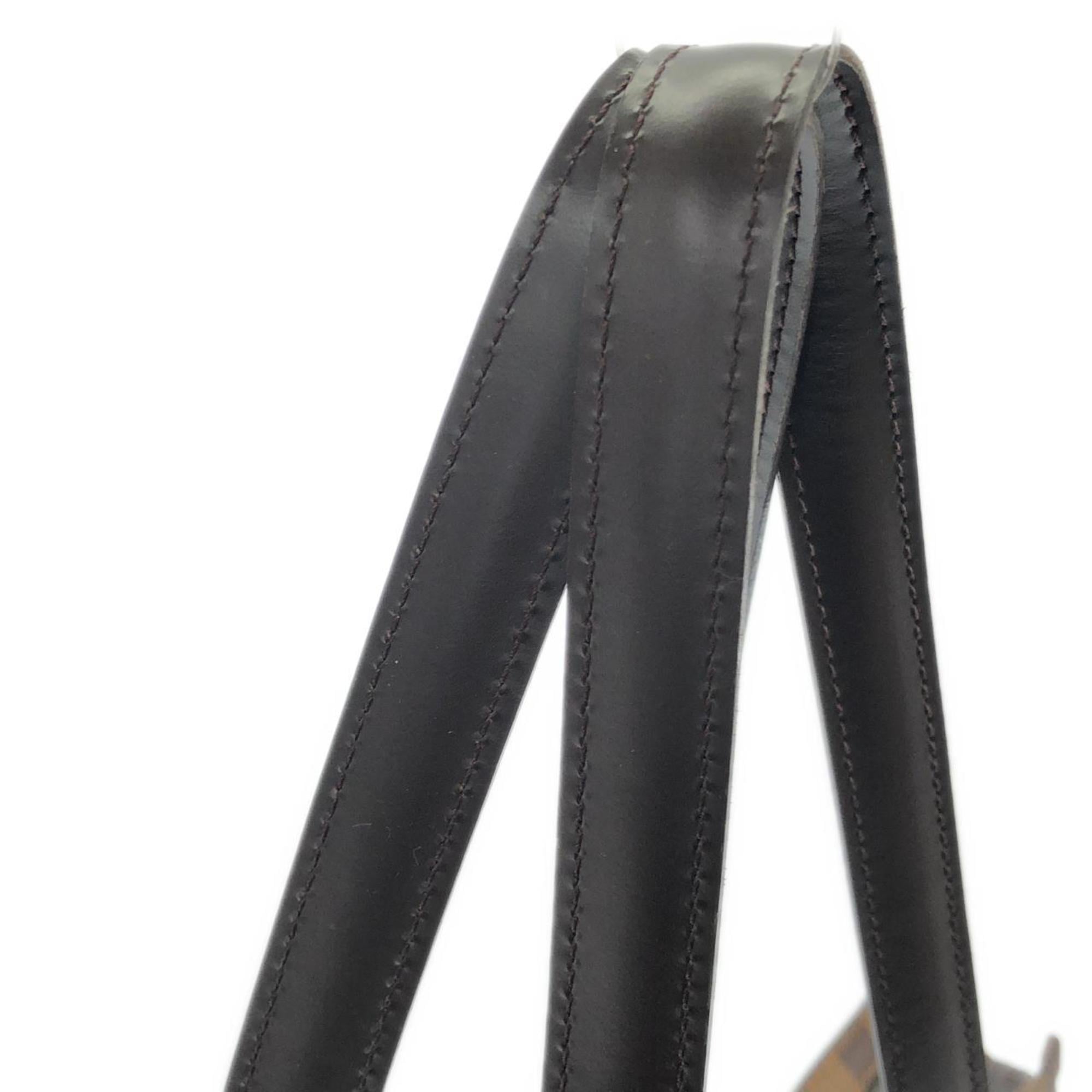 Louis Vuitton Ebene Coated Canvas Shoulder Bag (Pre-Owned)