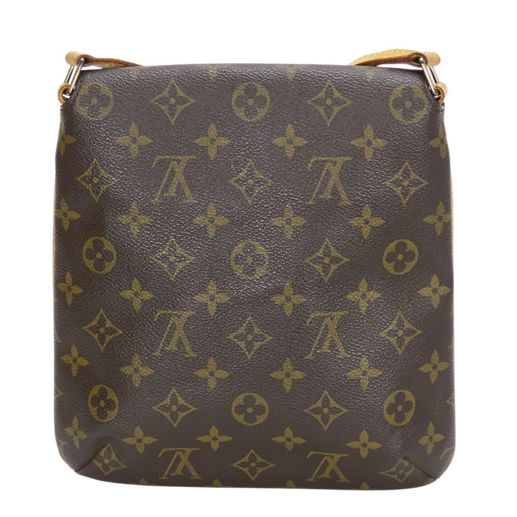Louis Vuitton Monogram Brown Monogram Leather Shoulder Bag (Pre-Owned)