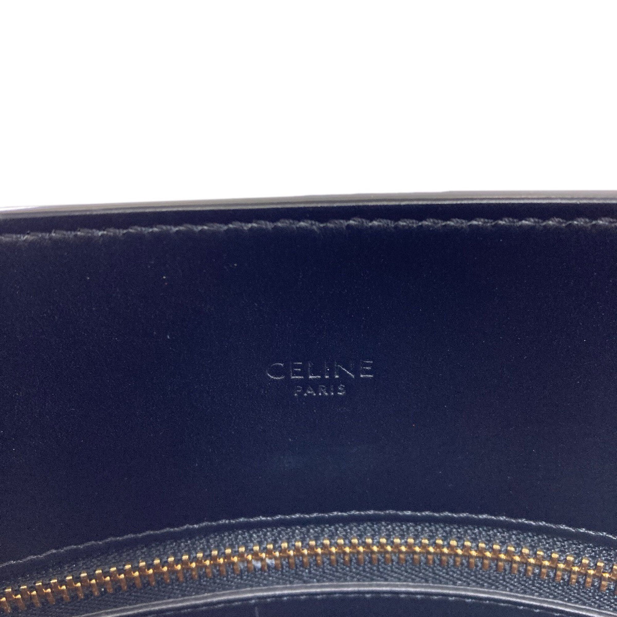 Celine Black Brown Pvc Tote Bag (Pre-Owned)