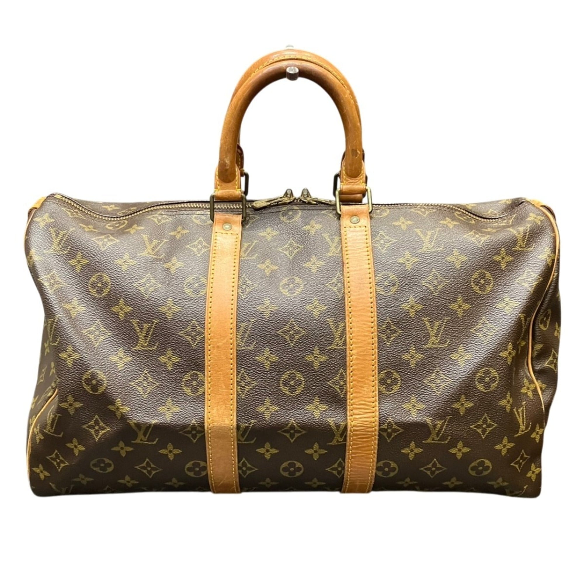 Louis Vuitton Brown Monogram Monogram Boston Bag (Pre-Owned)