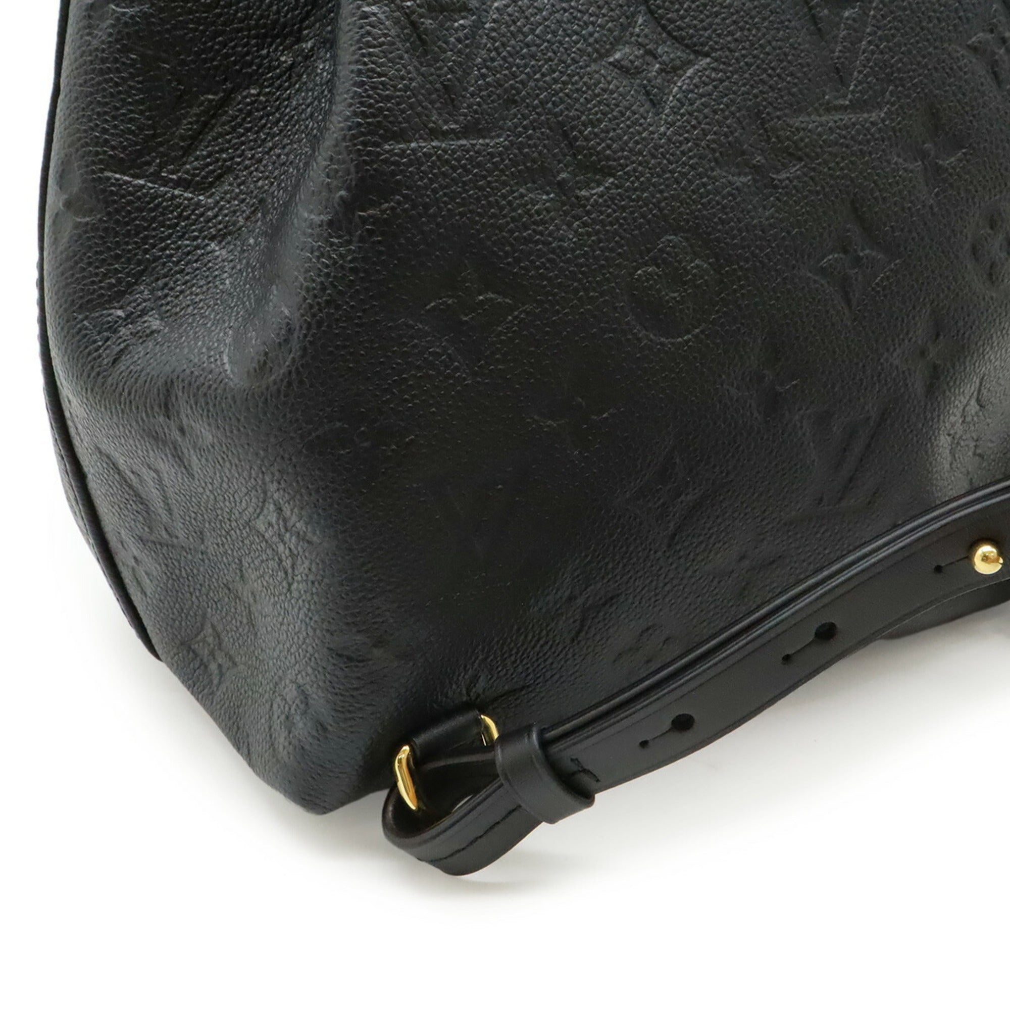 Louis Vuitton Noir Monogram Empreinte Leather Backpack (Pre-Owned)