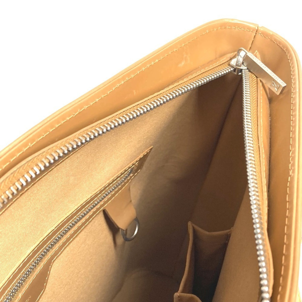 Louis Vuitton Beige Monogram Mat Leather Shoulder Bag Tote Bag (Pre-Owned)