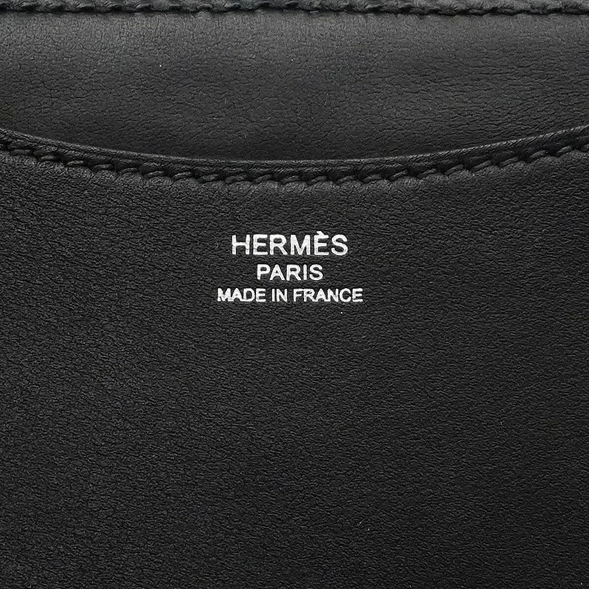Hermes Black Toile H Handbag (Pre-Owned)