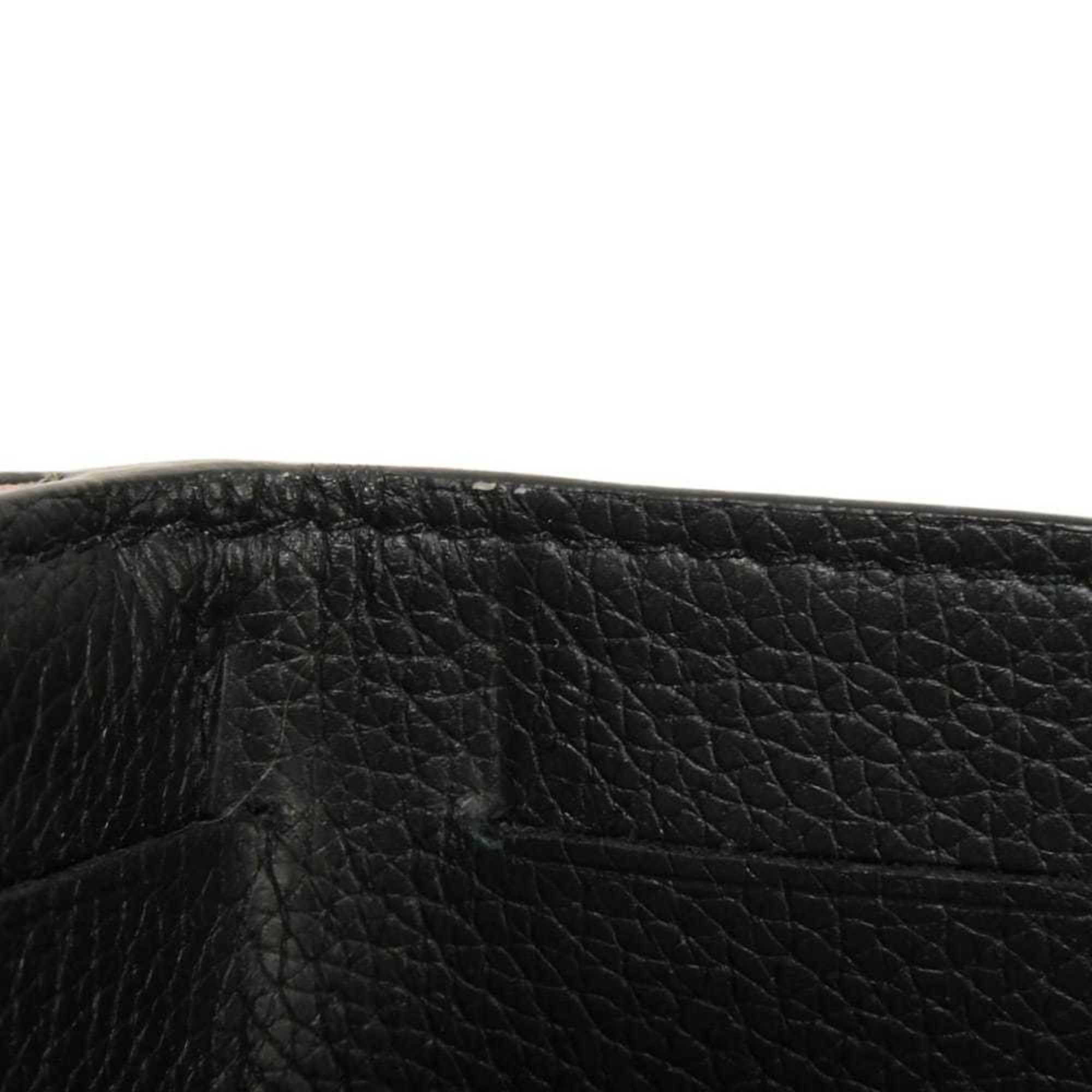 Louis Vuitton Noir Rose Tricolor Leather Wallet (Tri-Fold) (Pre-Owned)