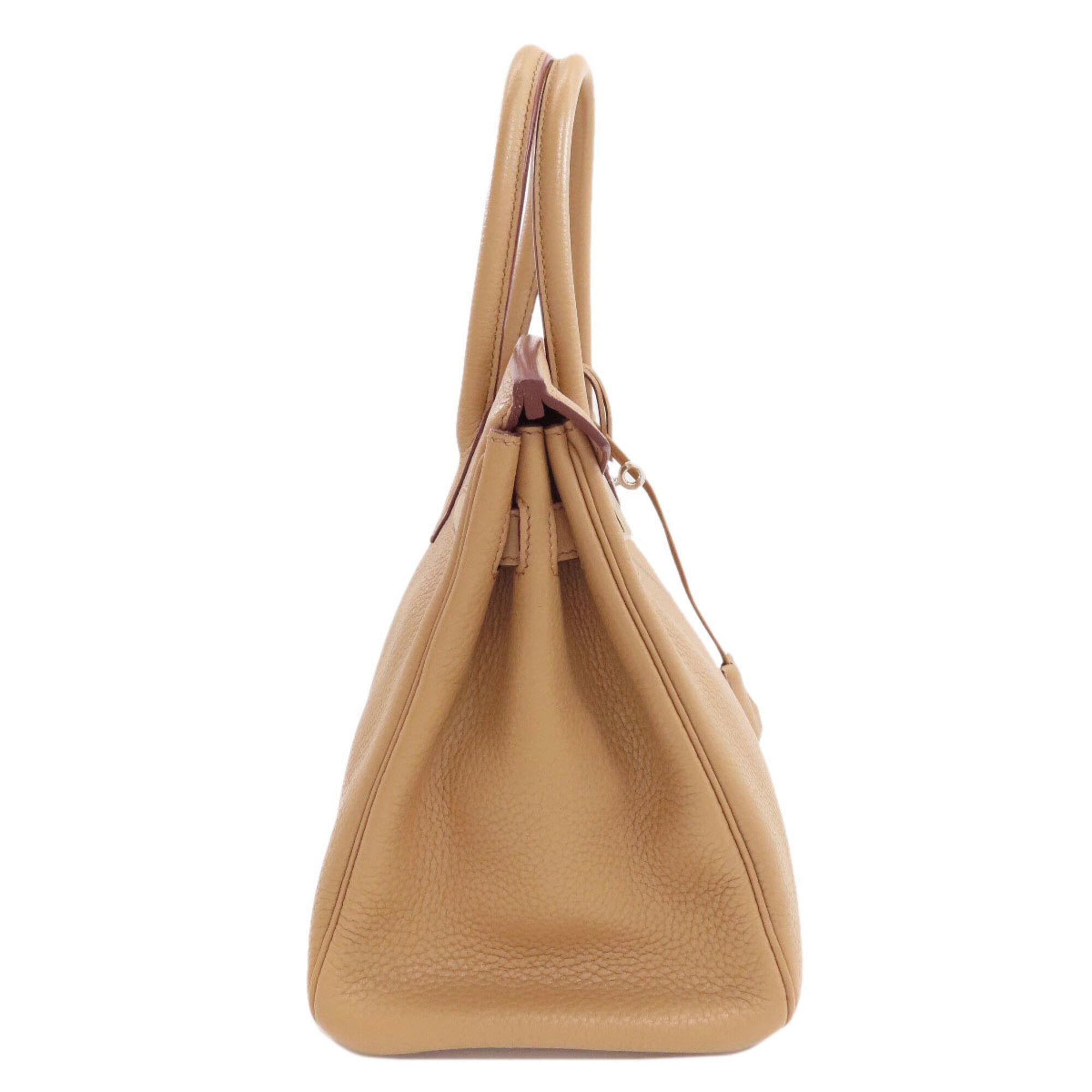 Hermes Brown Togo Leather Handbag (Pre-Owned)