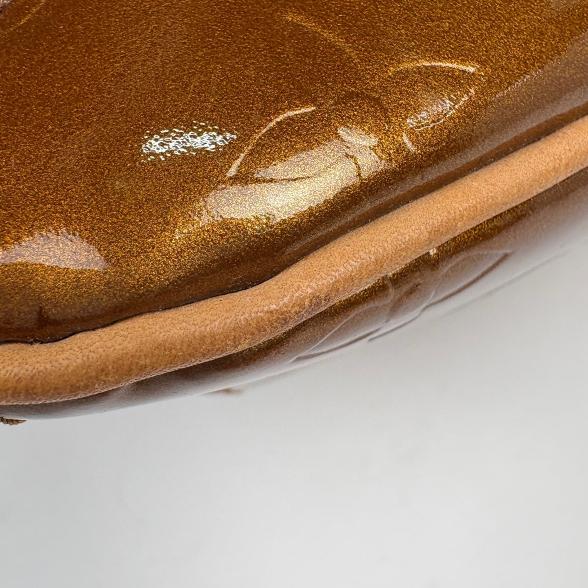 Louis Vuitton Bronze Monogram Vernis Shoulder Bag (Pre-Owned)