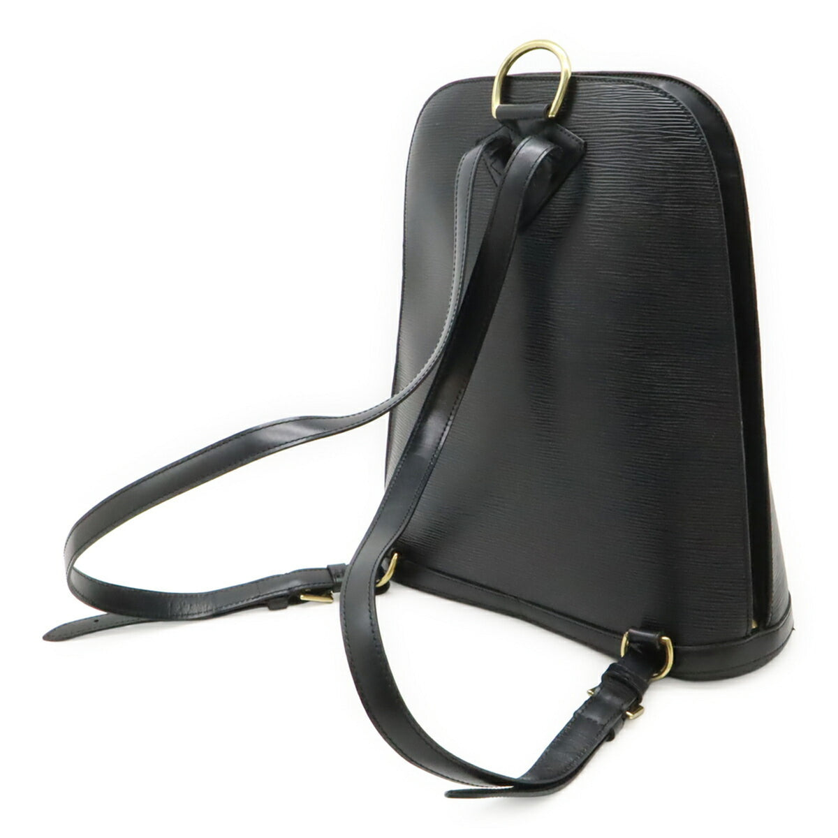 Louis Vuitton Black Noir Epi Leather Backpack Shoulder Bag (Pre-Owned)
