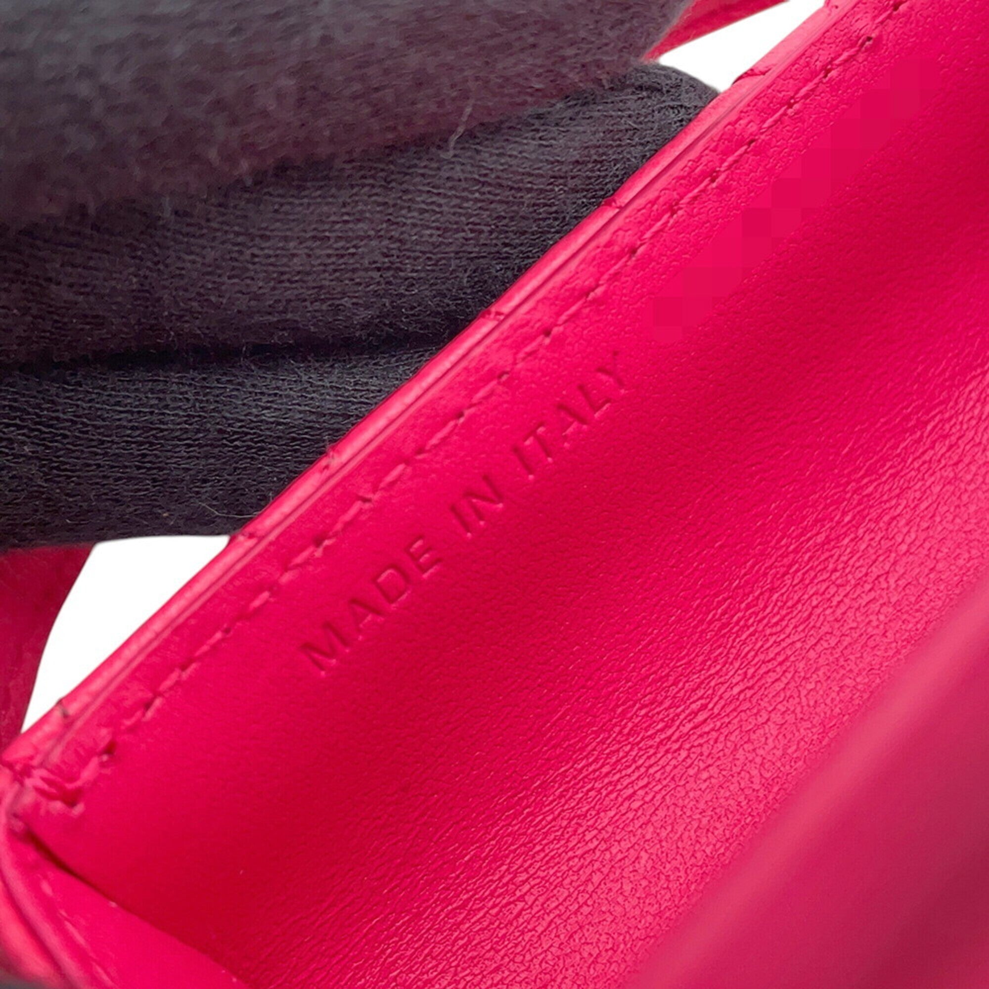Christian Dior Pink Leather Pouch (Pre-Owned)