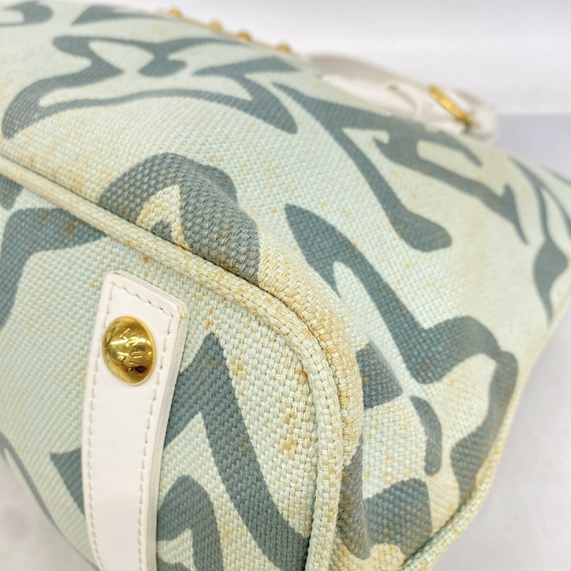 Louis Vuitton Green Tote Bag (Pre-Owned)