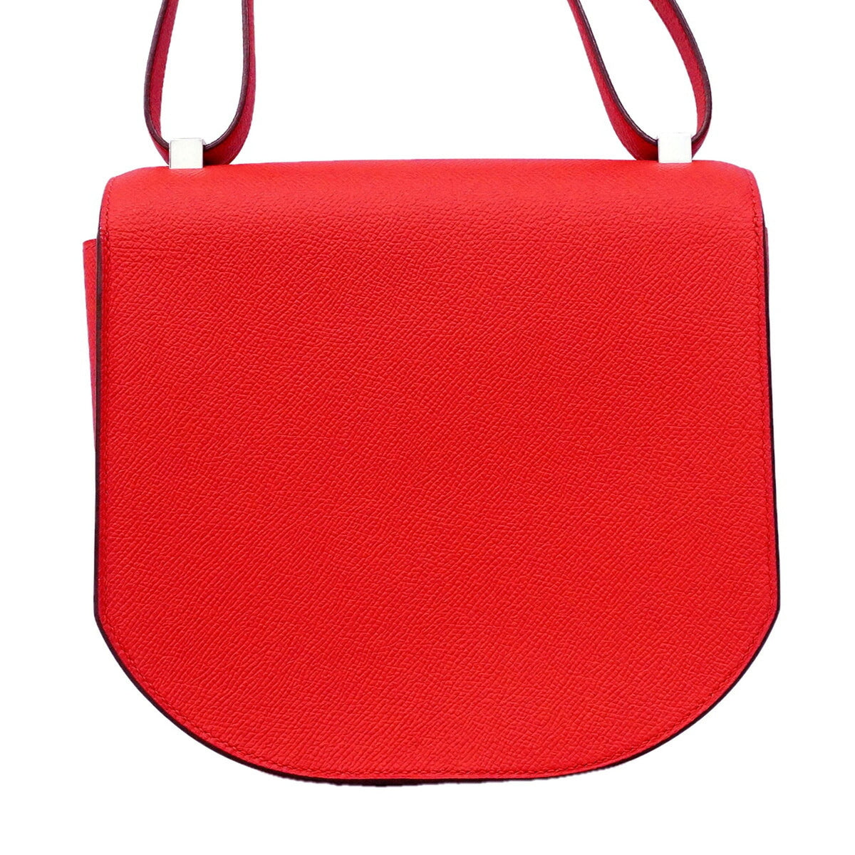 Hermes Red Color Leather Shoulder Bag (Pre-Owned)
