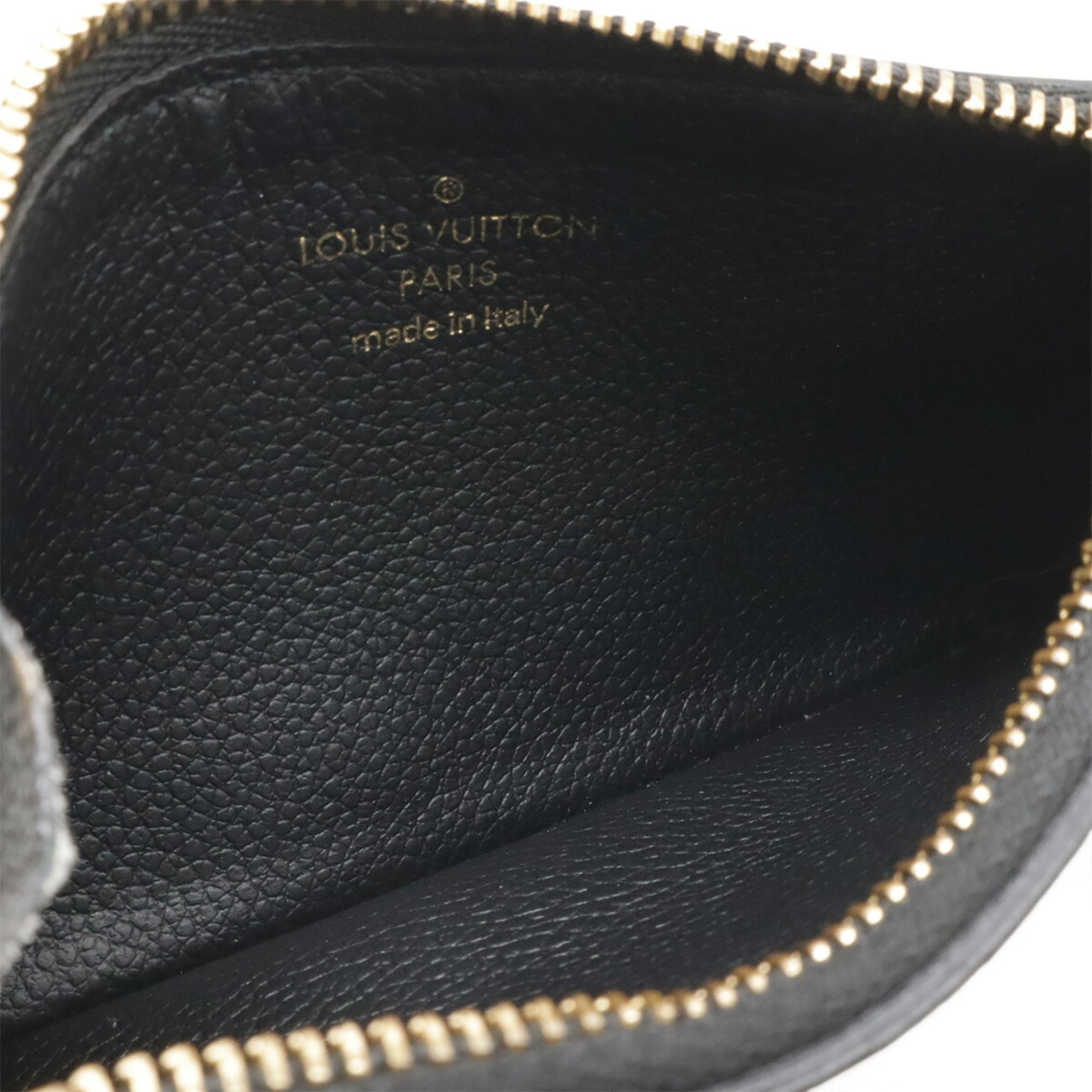 Louis Vuitton Noir Monogram Empreinte Leather Coin Purse/Coin Case (Pre-Owned)