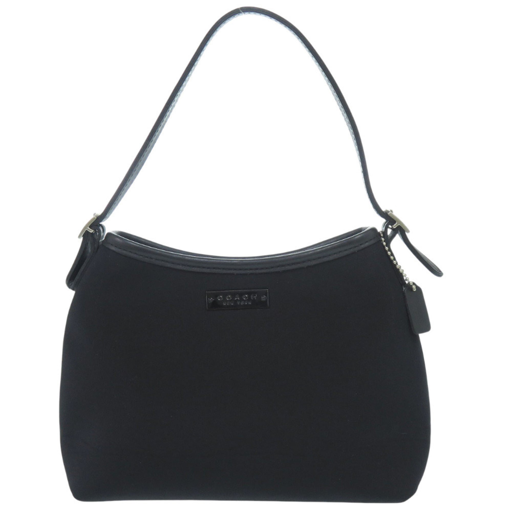 Coach Black Urethane Leather Handbag Pouch (Pre-Owned)