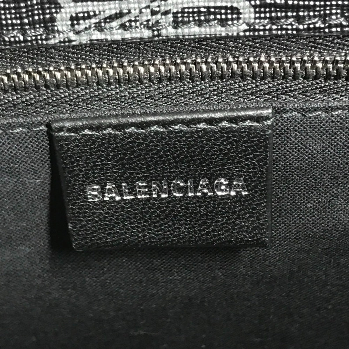 Balenciaga Black Leather Handbag Tote Bag (Pre-Owned)