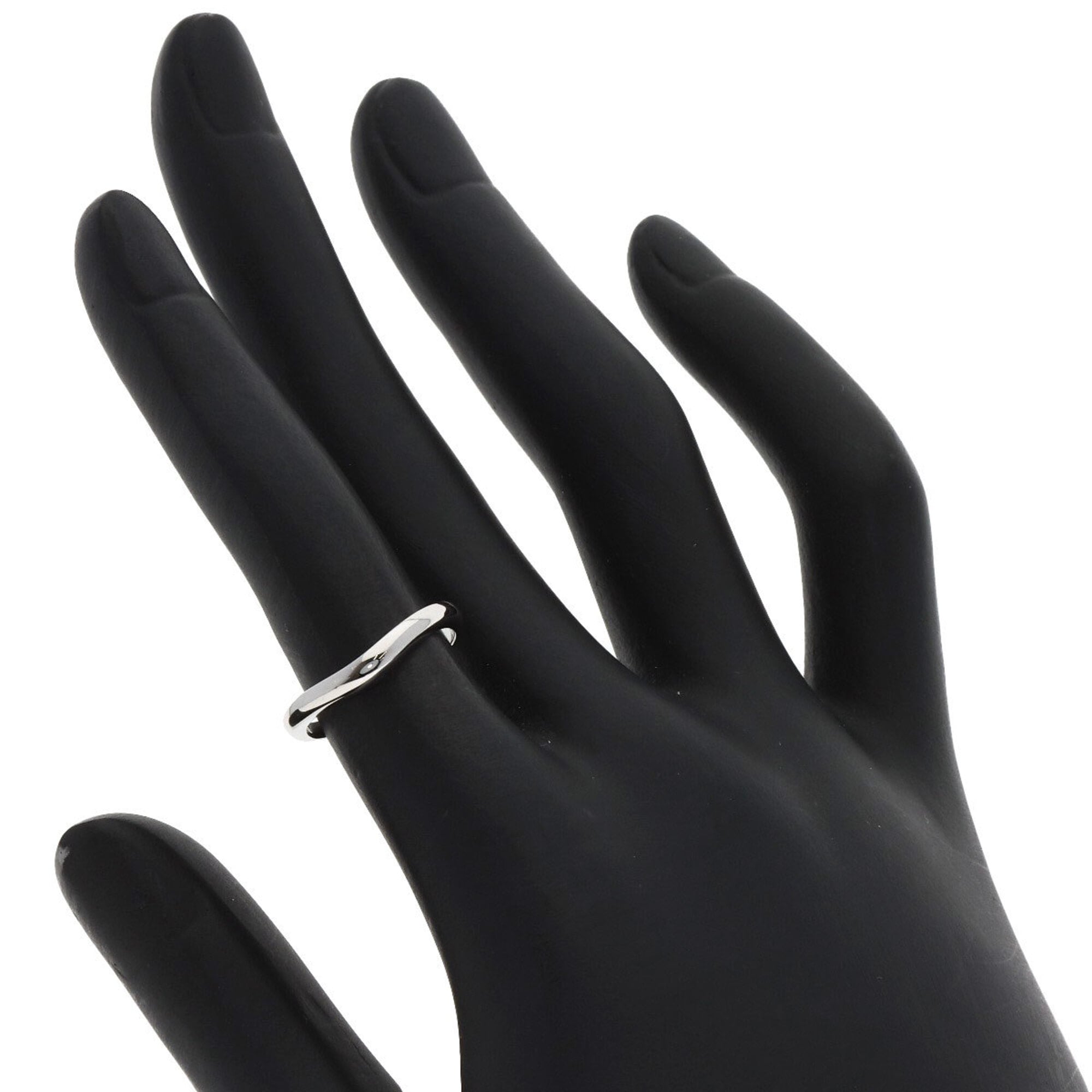Bvlgari Platinum 950 Band Ring (Pre-Owned)