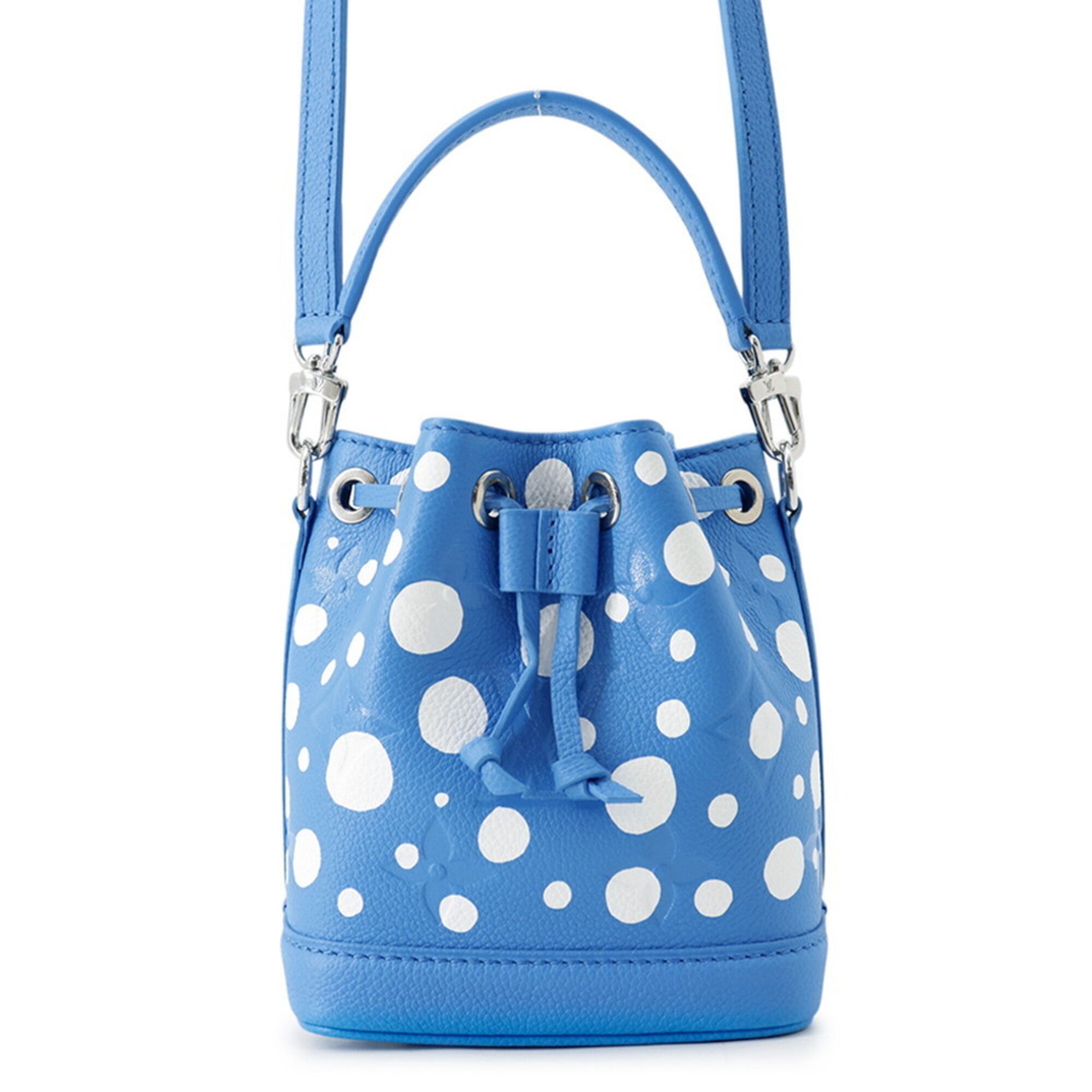 Louis Vuitton Blue White Monogram Empreinte Handbag (Pre-Owned)